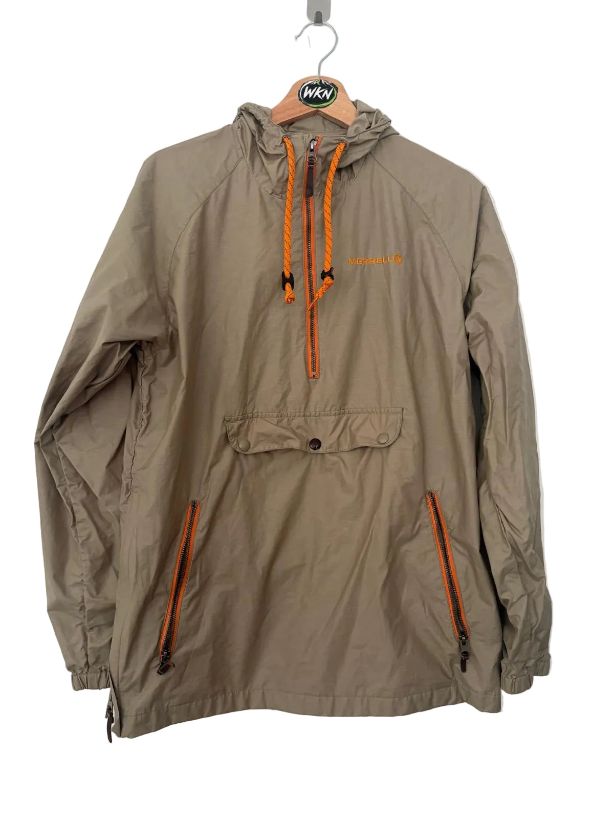 Merrell Hooded Outdoor Smock / Anorak – Khaki – Medium