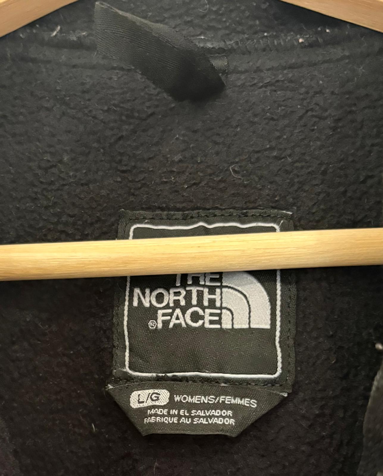 The North Face Women’s Hooded Fleece Jacket – Black – Large
