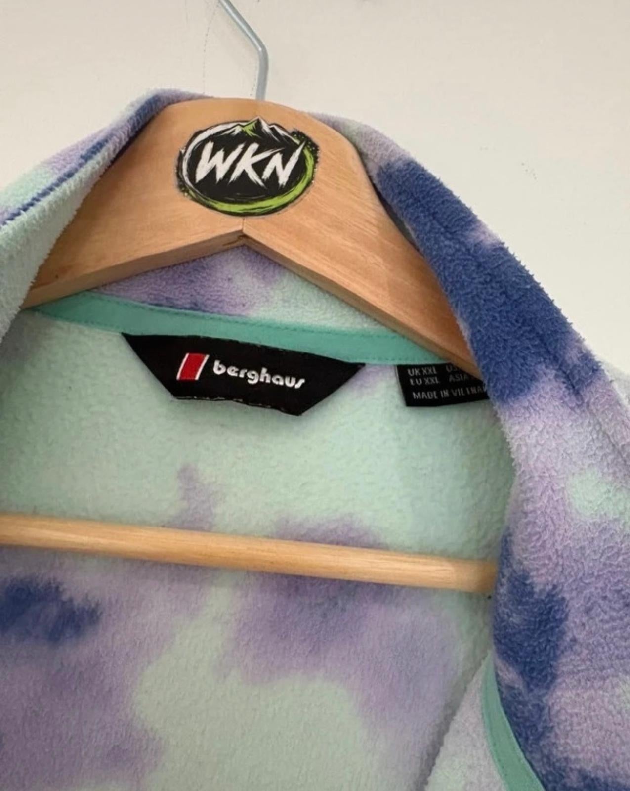 Berghaus Tie-Dye 1/4 Zip Fleece – XXL