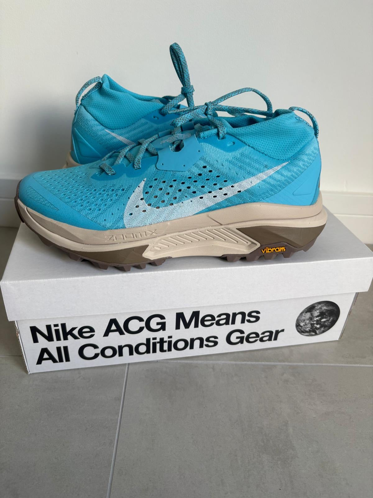 Nike ACG Zegama Trail – Baltic Blue/White – UK 8.5