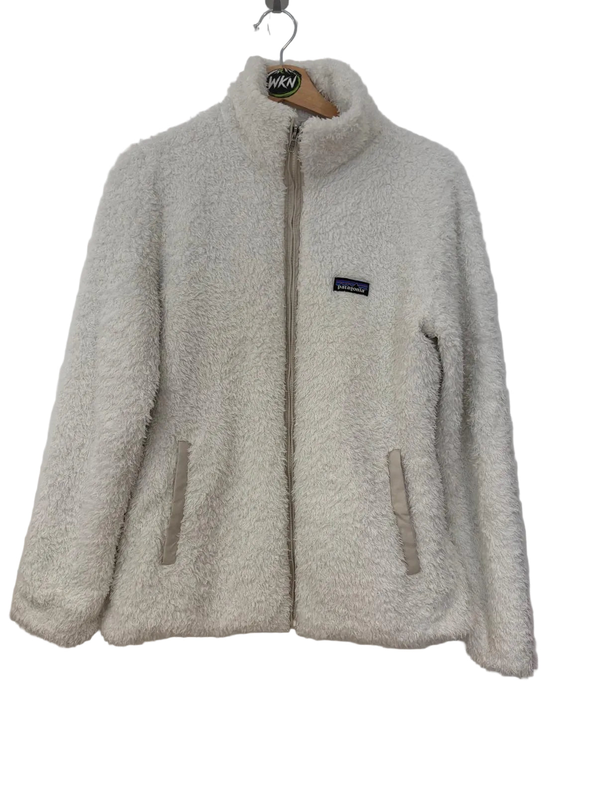 Patagonia High Pile Fleece Jacket – Cream / Off White – Large