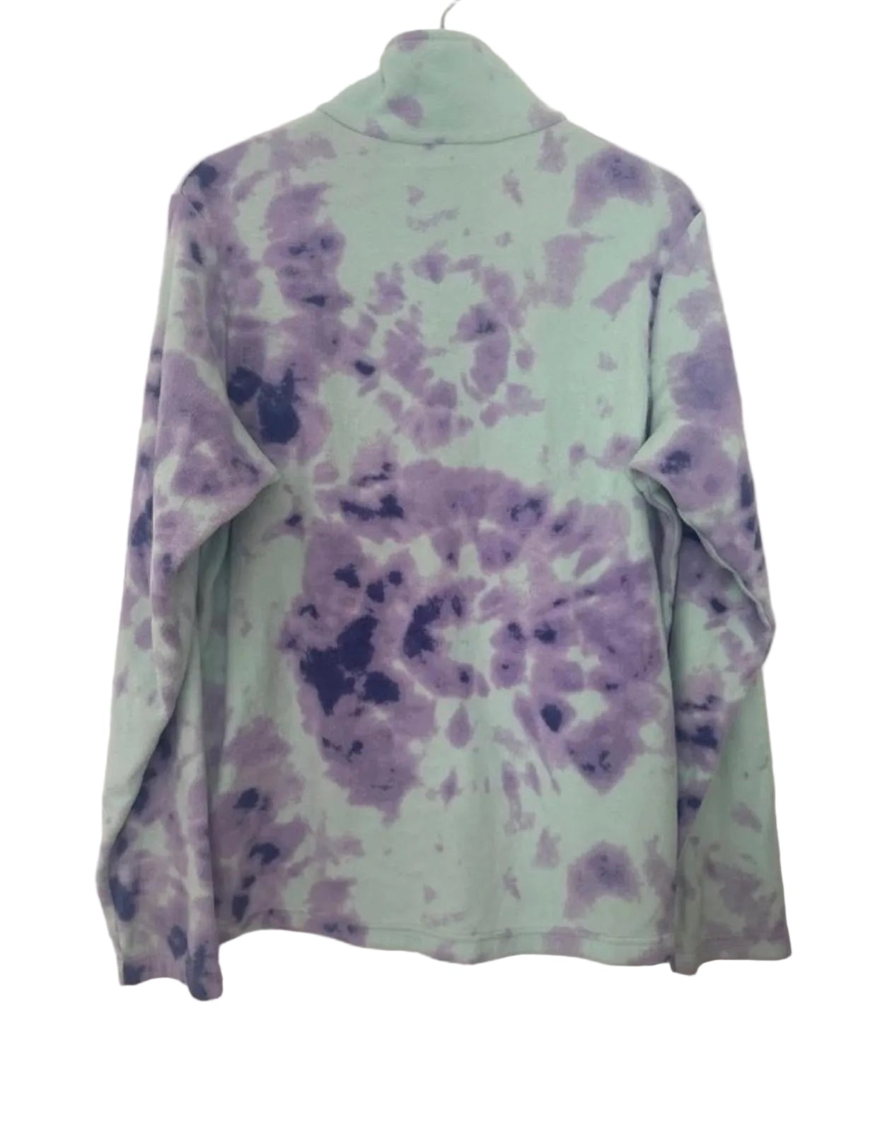BERGHAUS TIE-DYE FLEECE – MINT / PURPLE – UK L