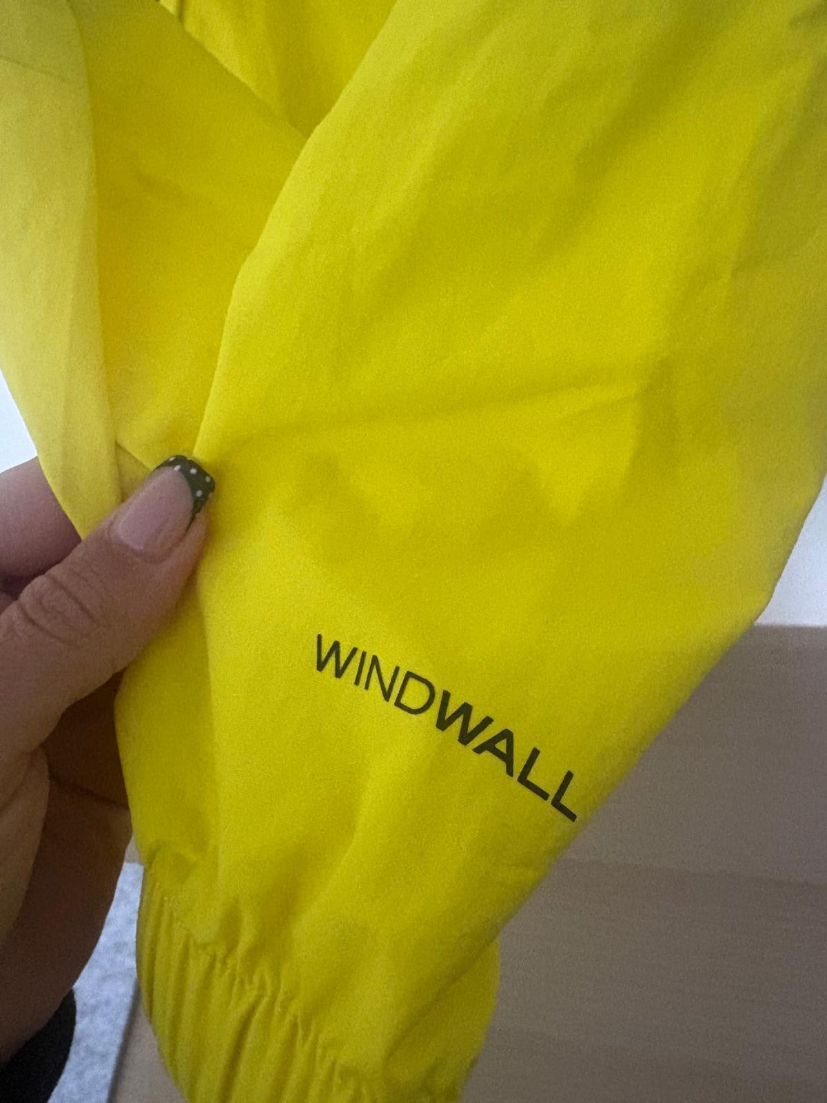 The North Face Extreme WindWall Anorak Jacket – Yellow / Blue – Men’s Medium/womens small