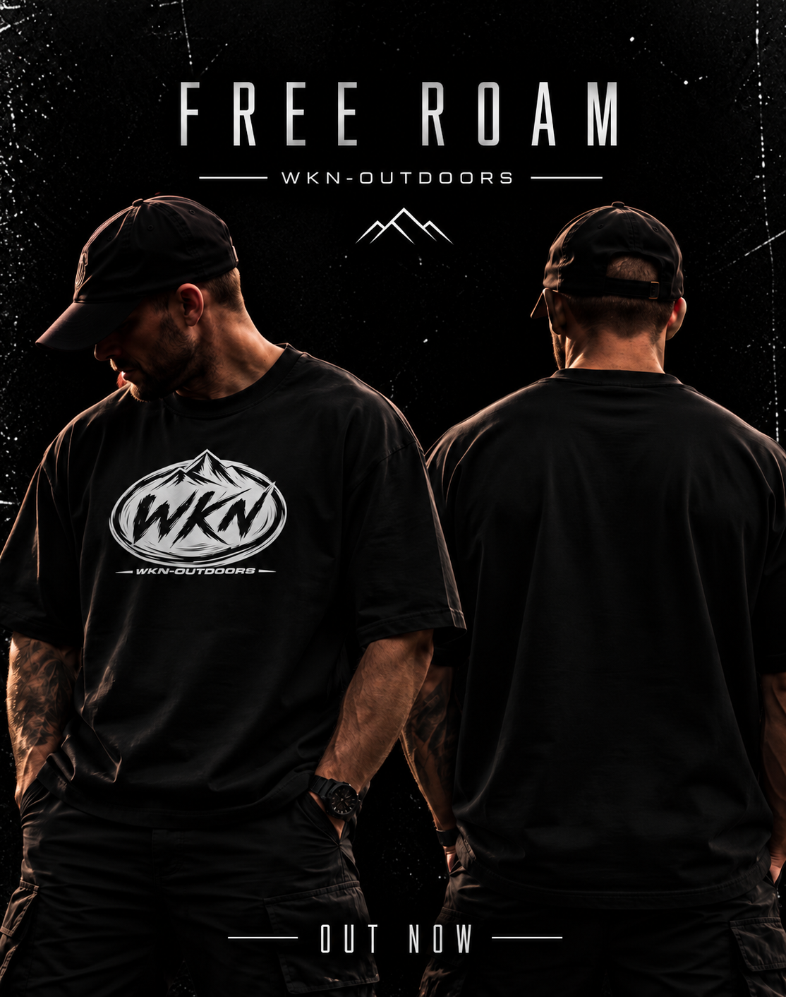 WKN-Oversized FREE ROAM T-SHIRT