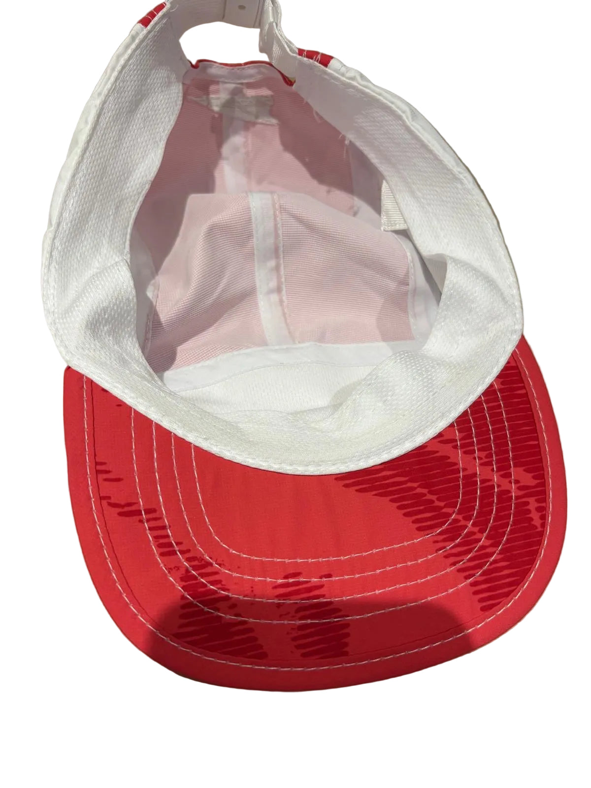 ALTRA Running 5-Panel Cap – Light Red and White