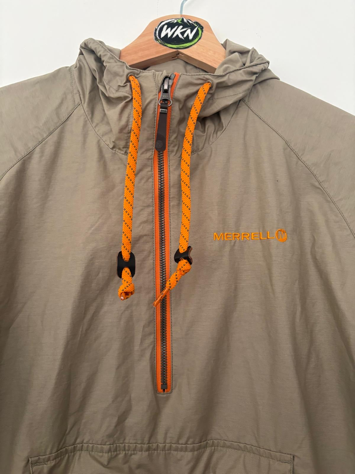 Merrell Hooded Outdoor Smock / Anorak – Khaki – Medium