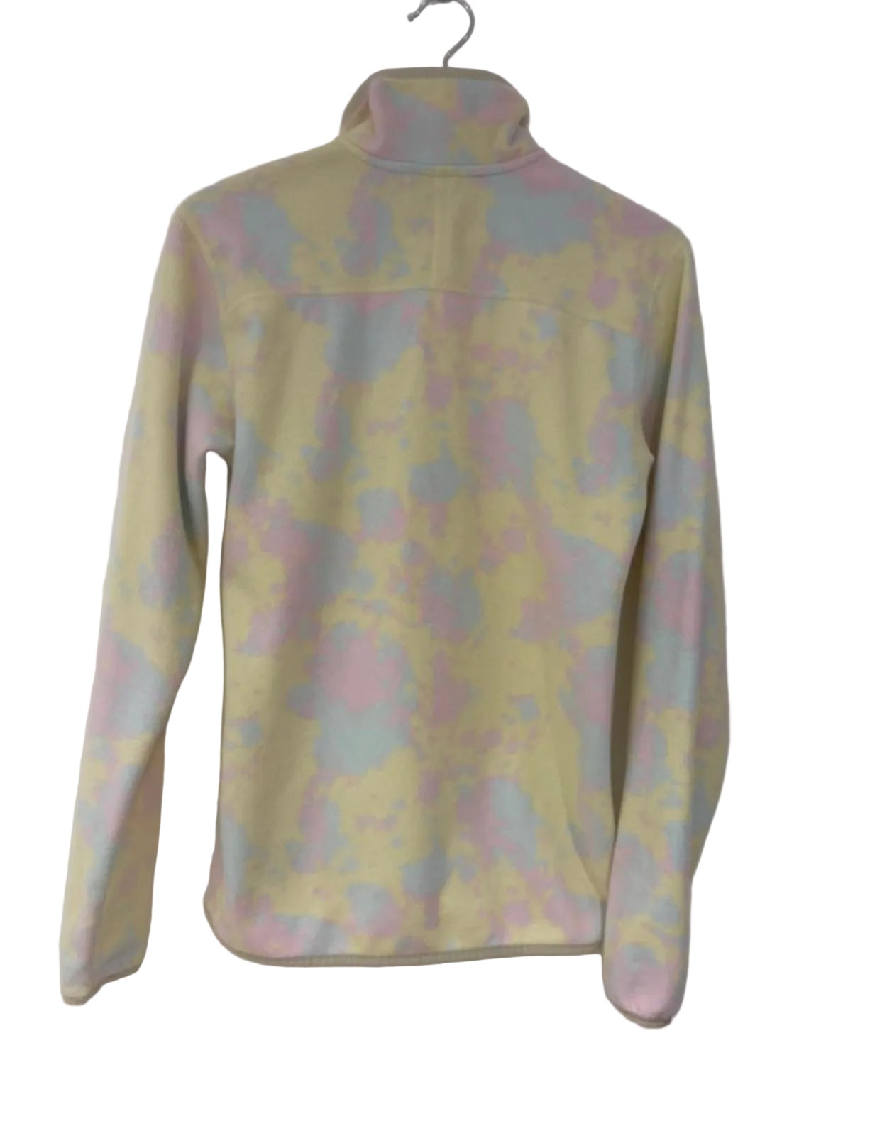 The North Face 1/4 Zip Fleece – Pastel Tie Dye – XS
