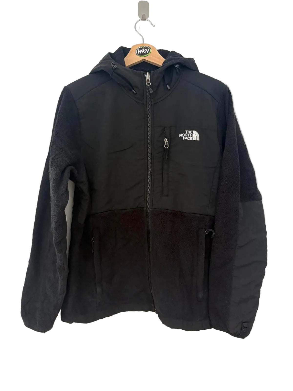 The North Face Women’s Hooded Fleece Jacket – Black – Large