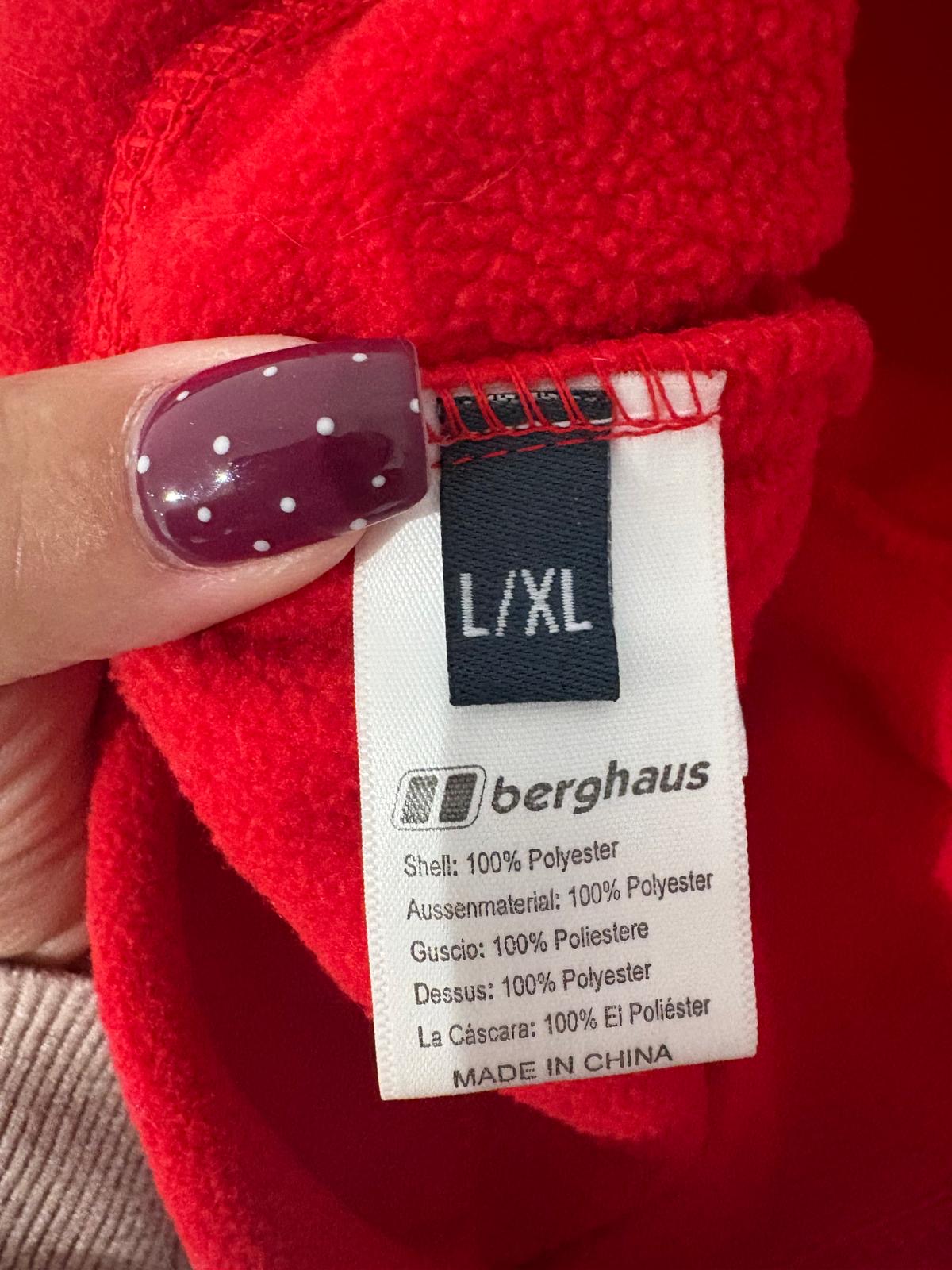 Berghaus Fleece Beanie Hat – Red – L/XL