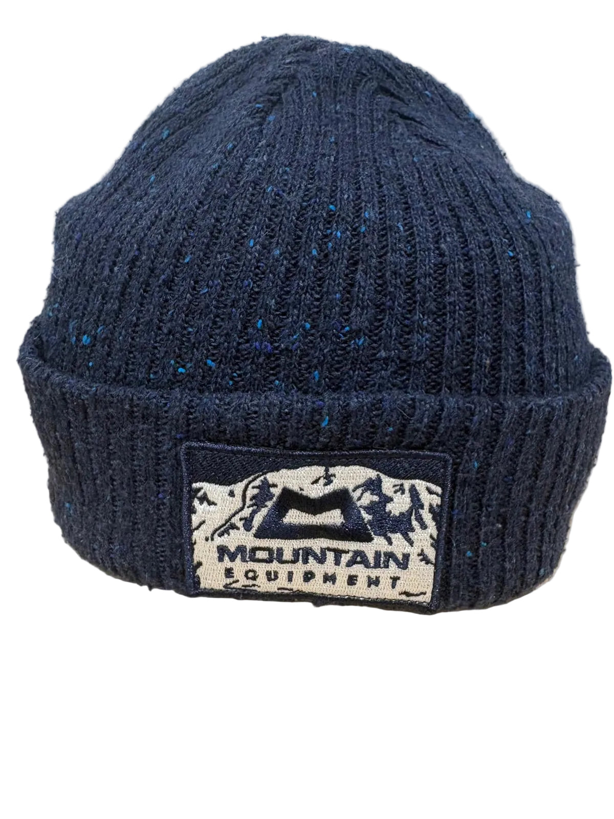 Mountain Equipment Knitted Beanie – Navy Blue Fleck