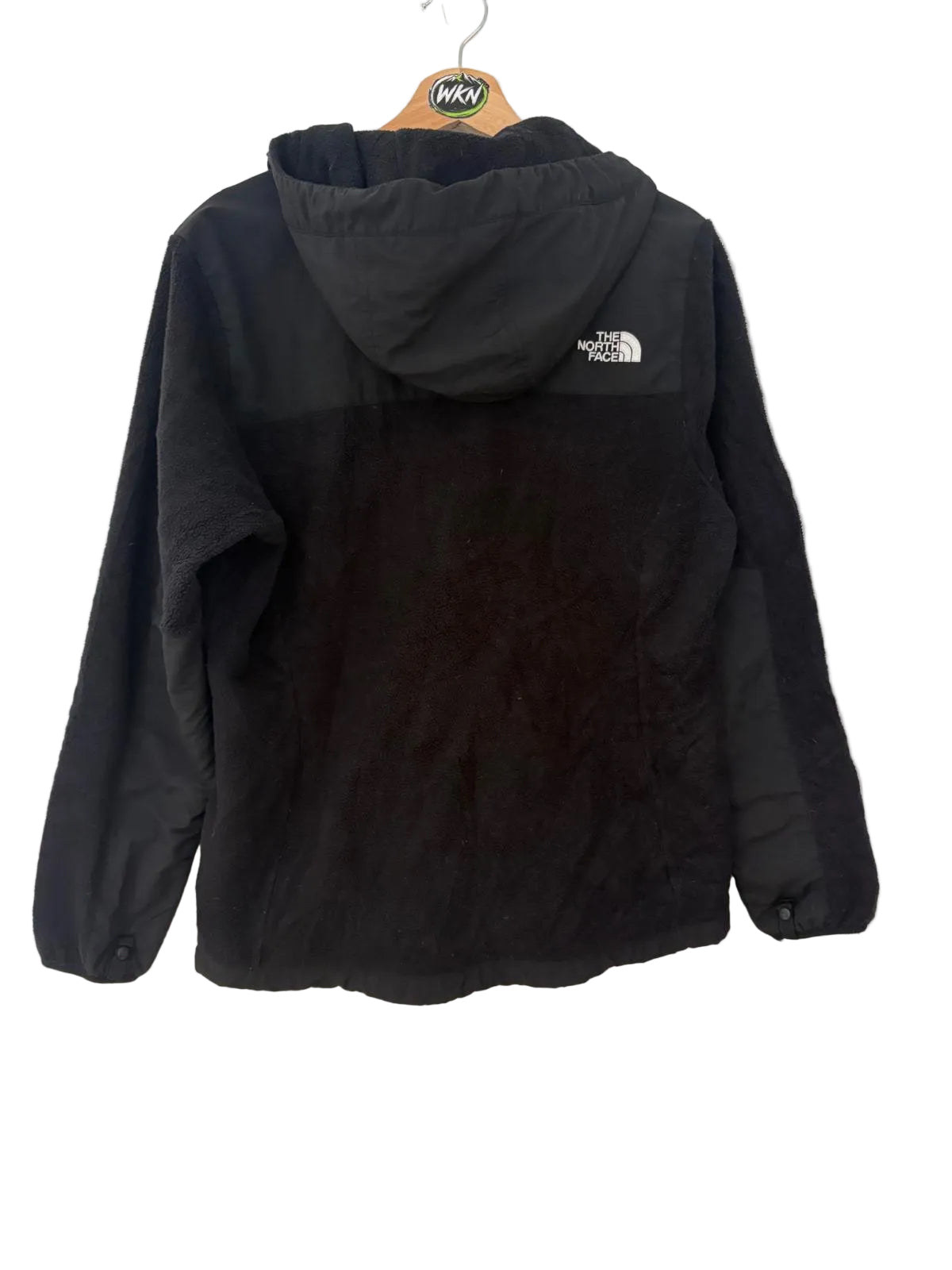 The North Face Women’s Hooded Fleece Jacket – Black – Large