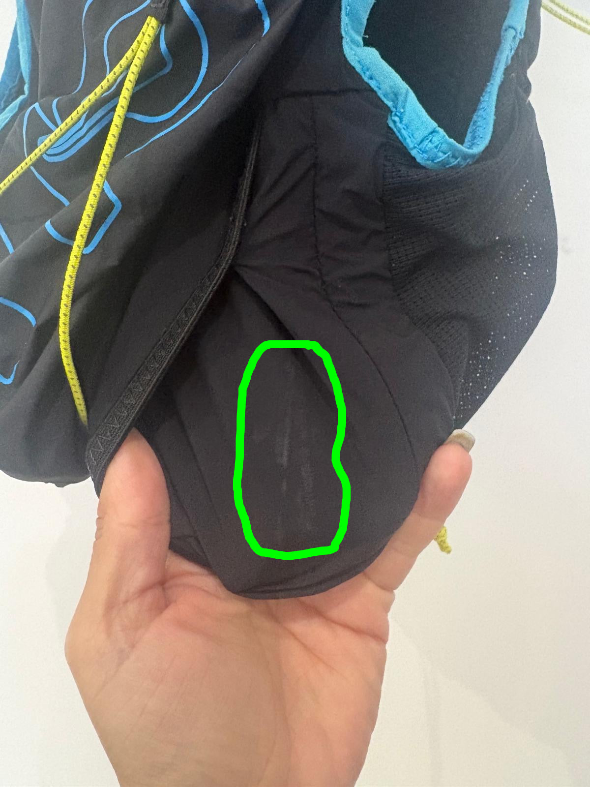HOKA Trail Running Vest – Black / Blue – 10L-Small-Grade B
