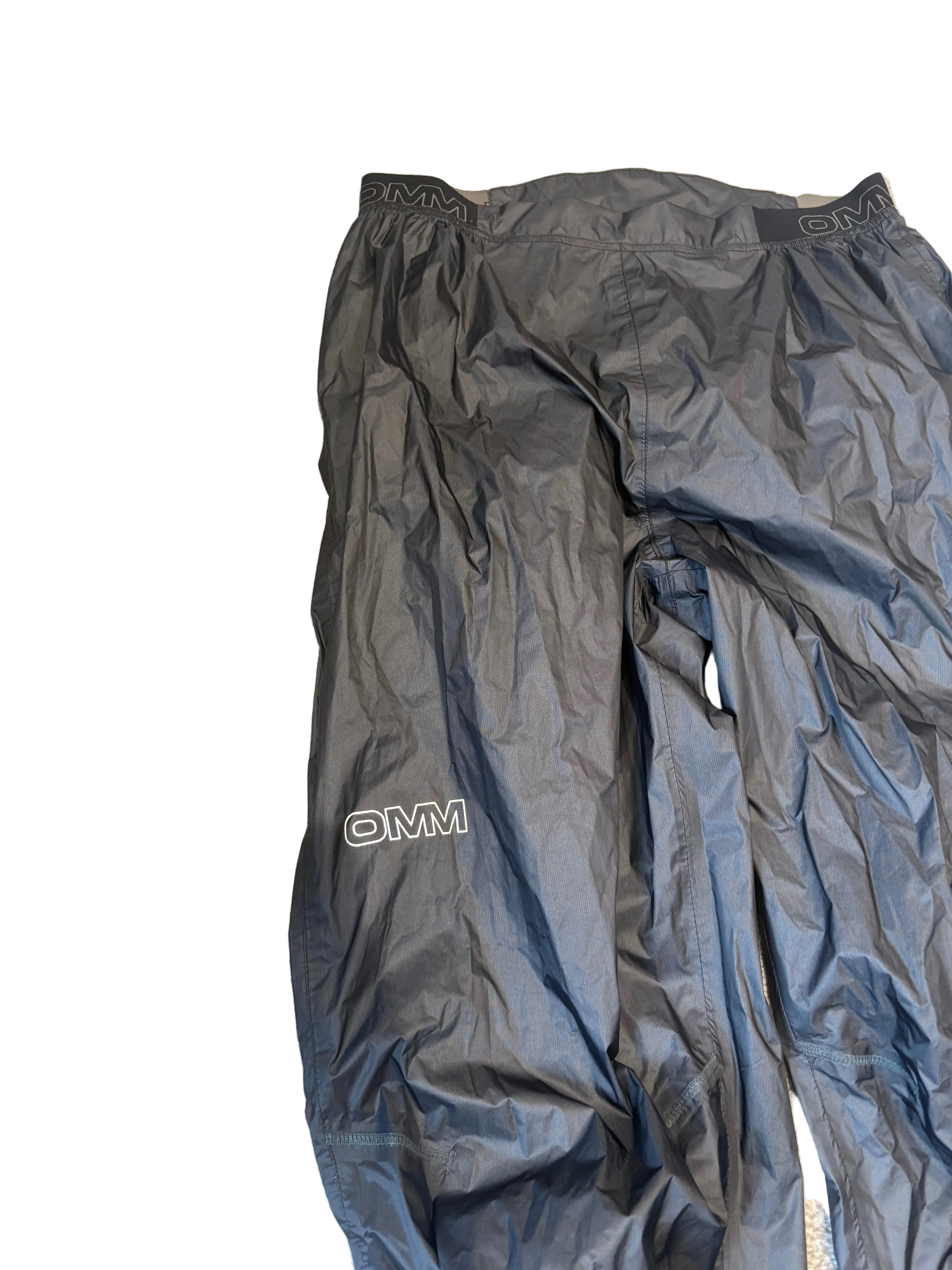 OMM Waterproof Overtrousers – Black/Grey – Grade A-( L)