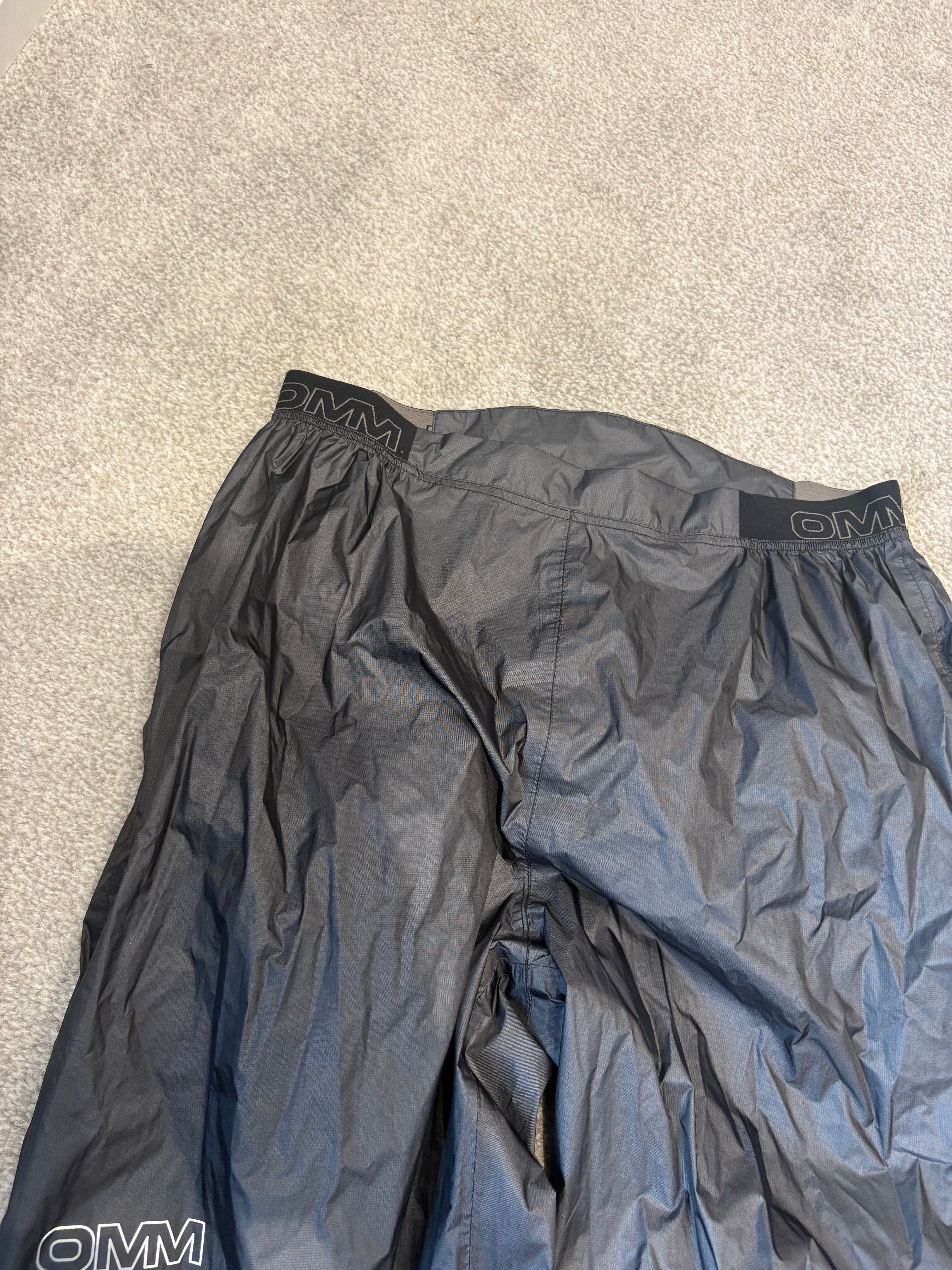 OMM Waterproof Overtrousers – Black/Grey – Grade A-( L)