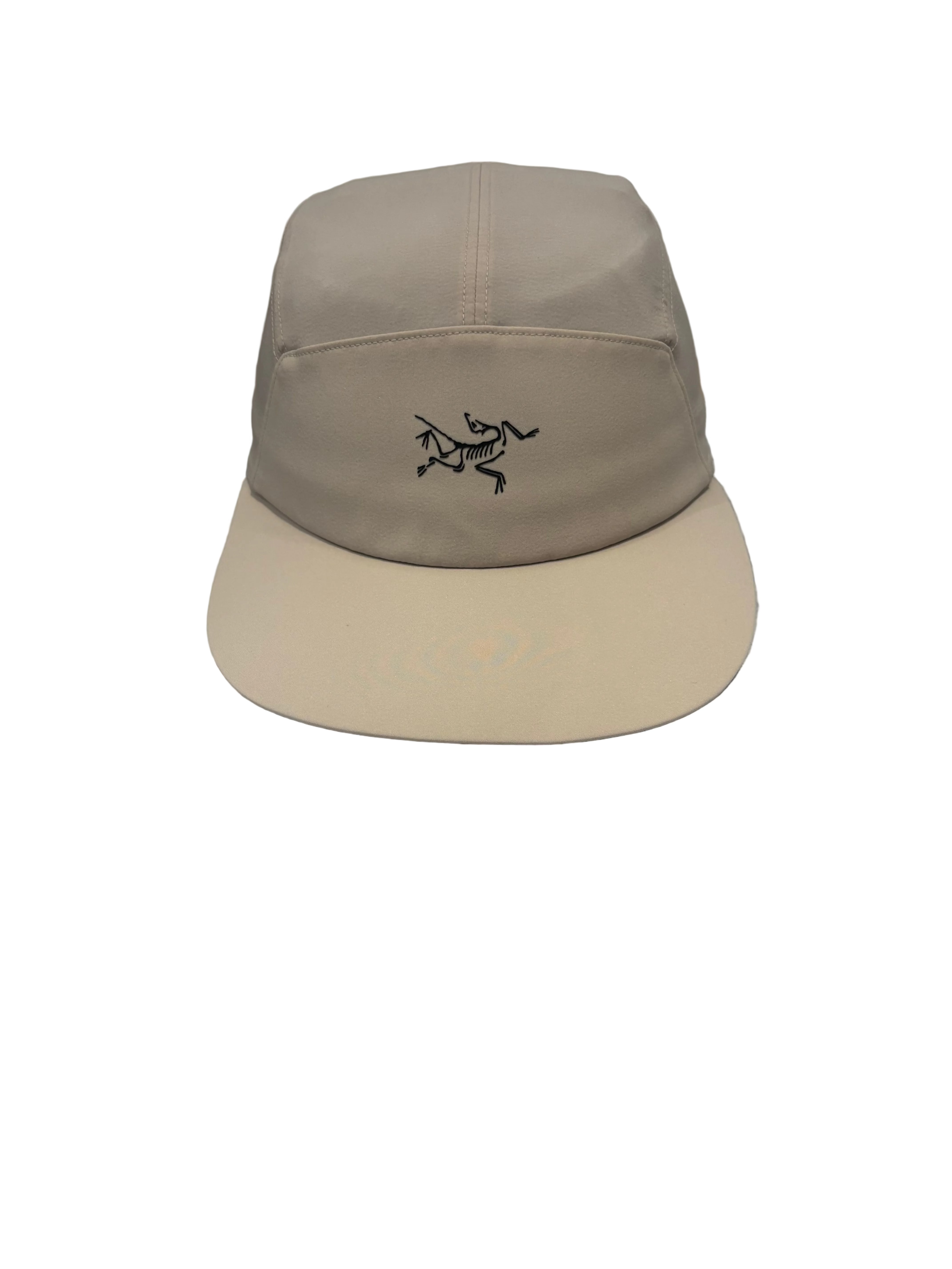 Arc’teryx 5-Panel Cap – Beige / Stone – Grade A