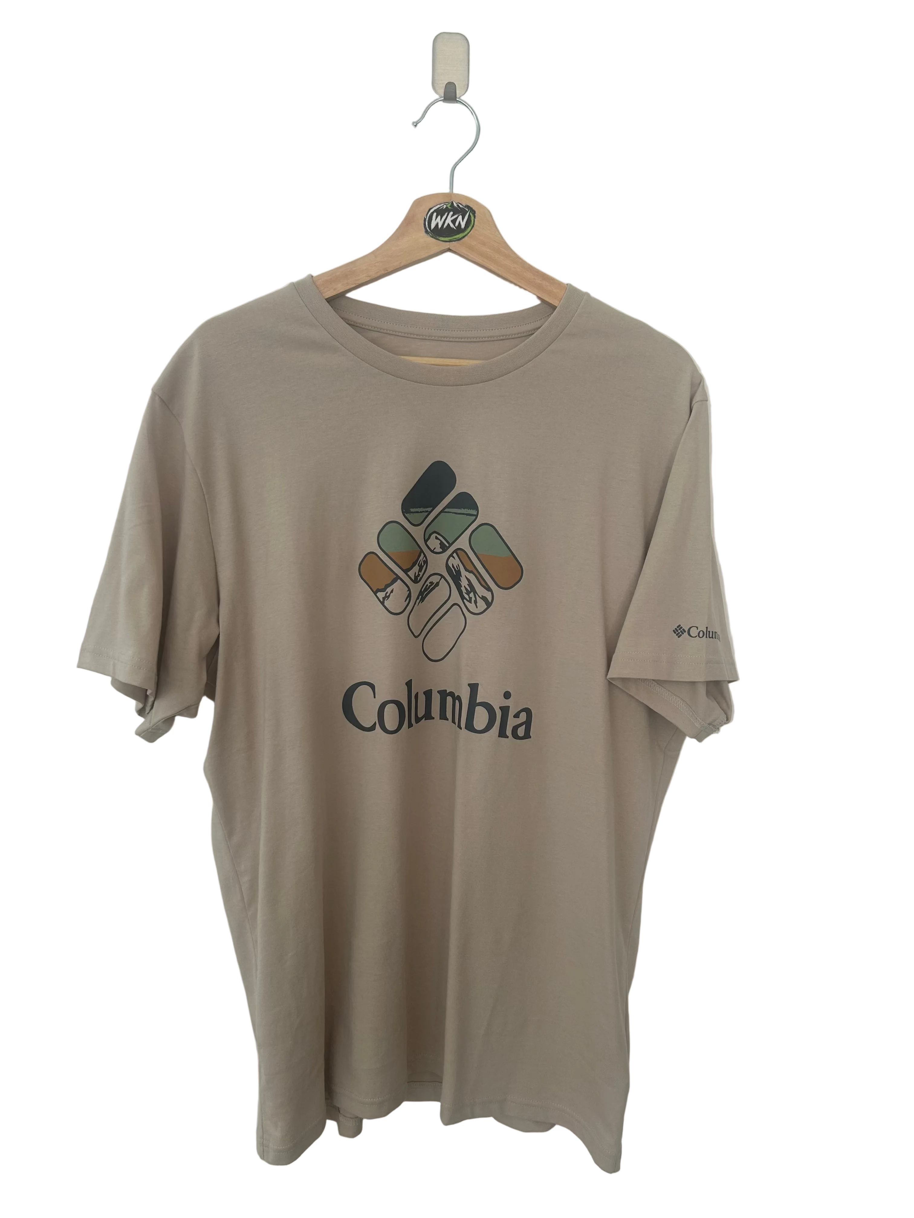 Columbia logo T-shirt (large)