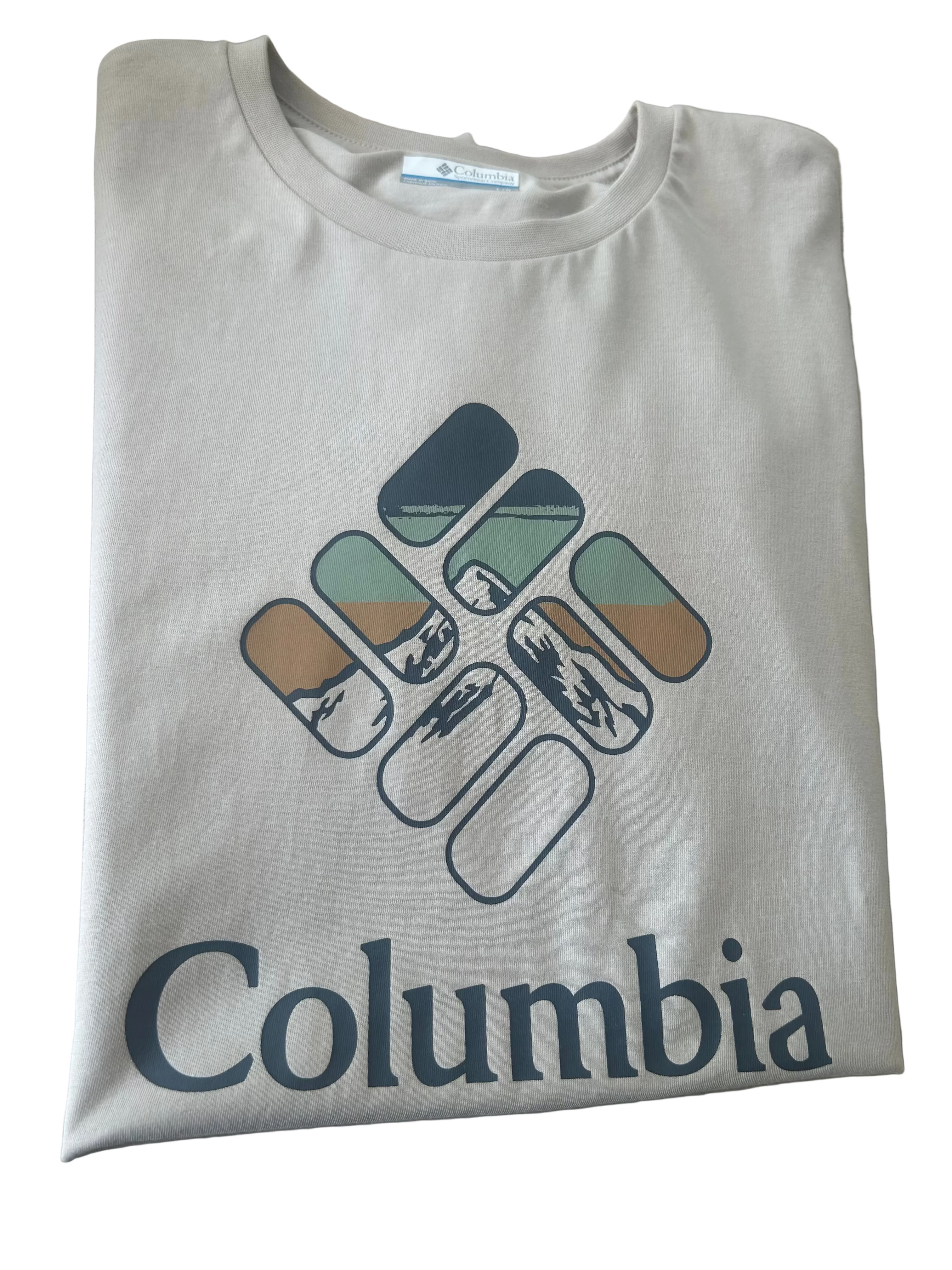Columbia logo T-shirt (large)