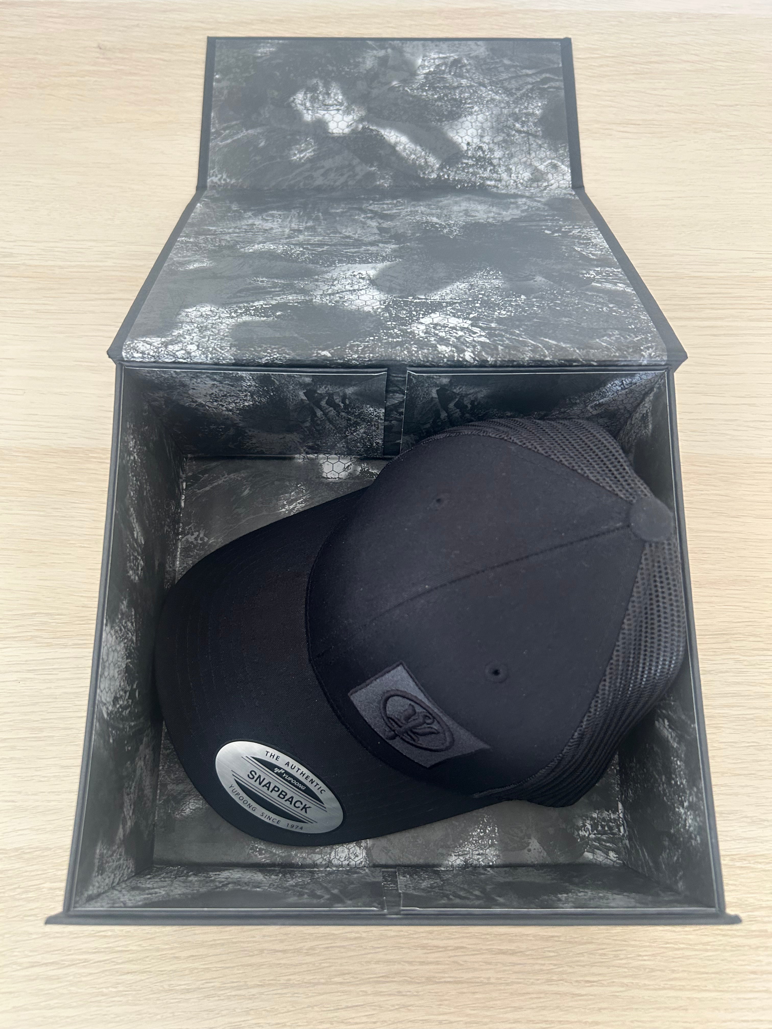 Thru Dark Trucker cap