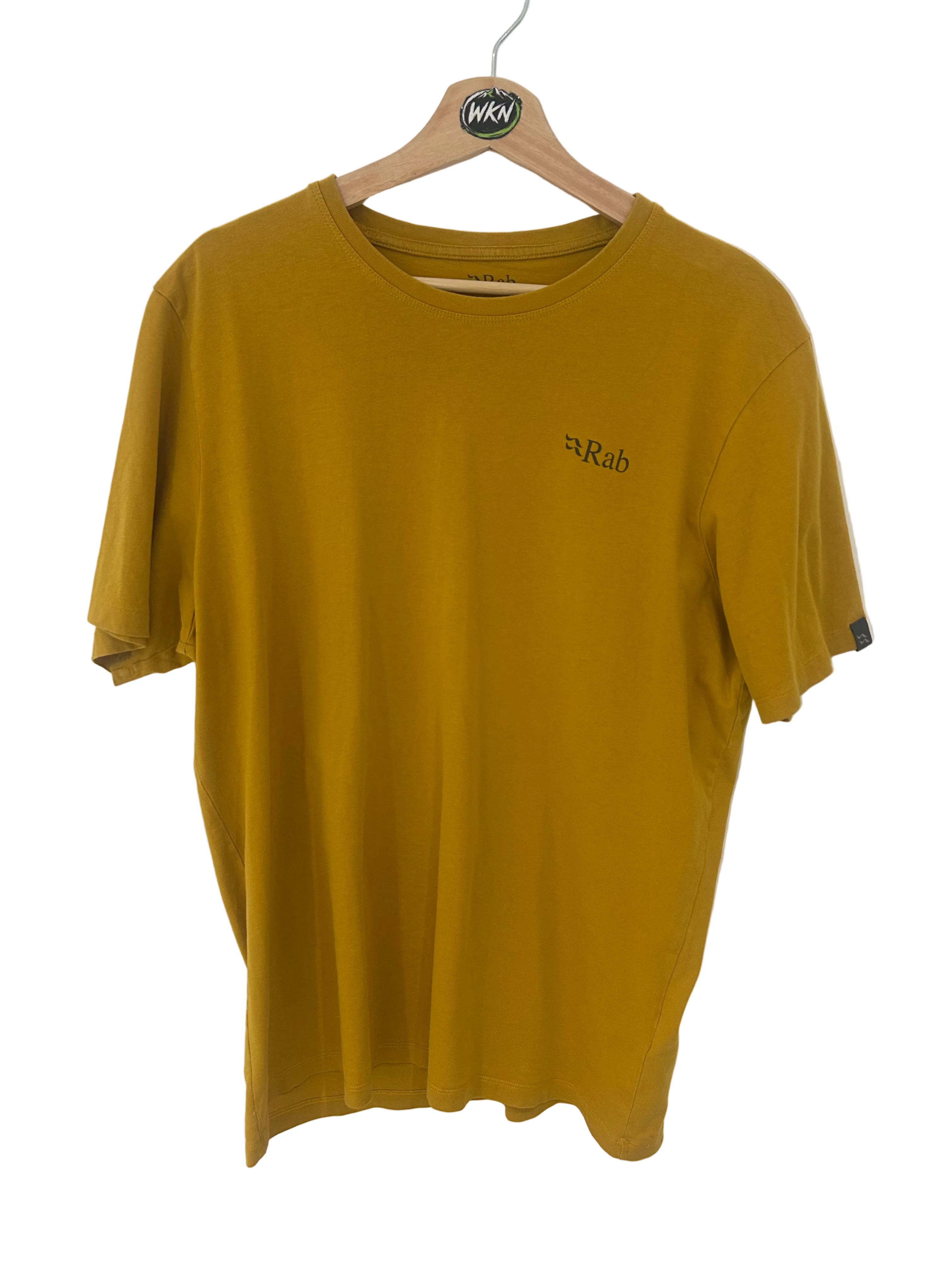 Rab The Mountain People Graphic T-Shirt – Mustard – XL
