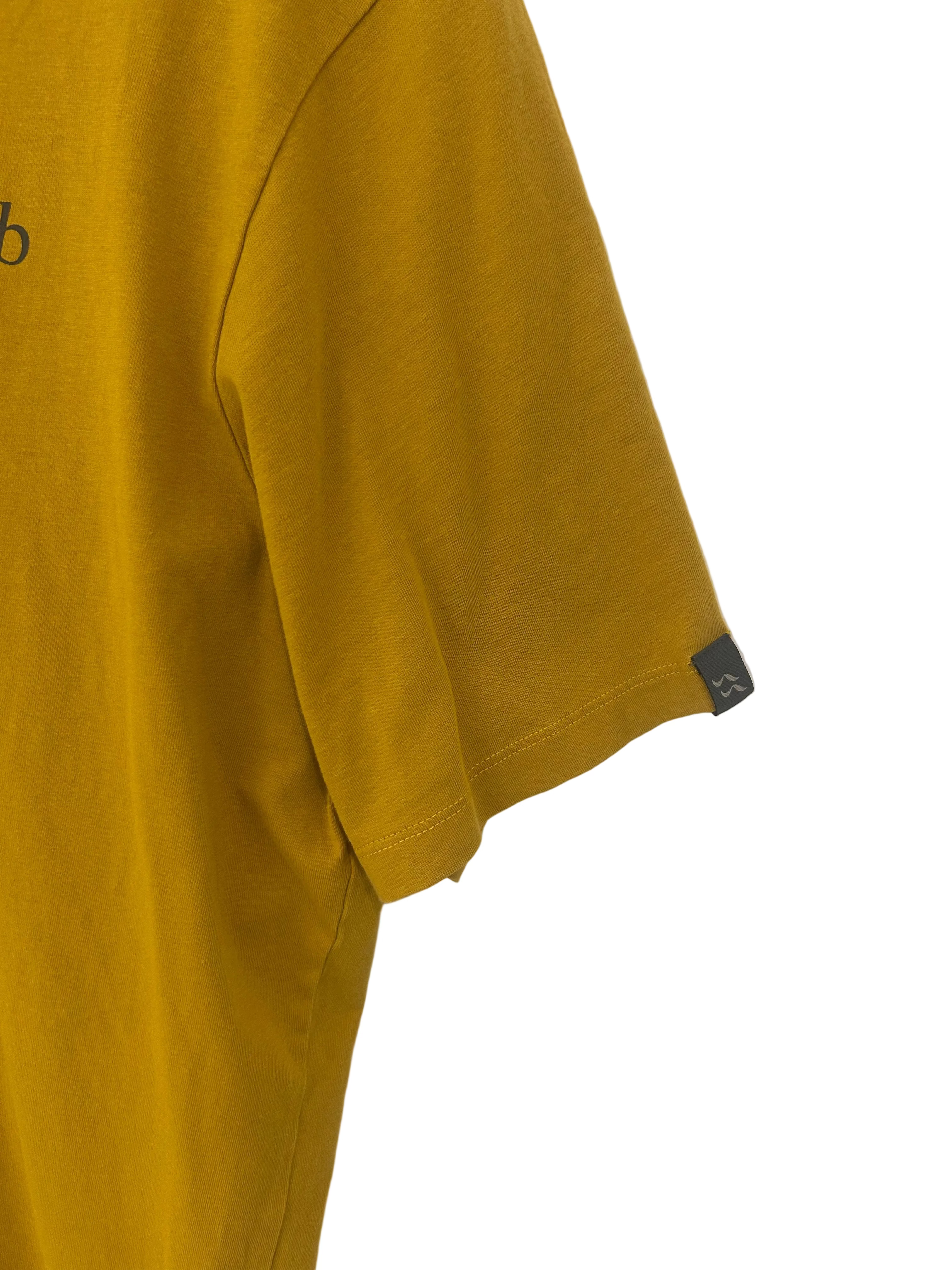 Rab The Mountain People Graphic T-Shirt – Mustard – XL