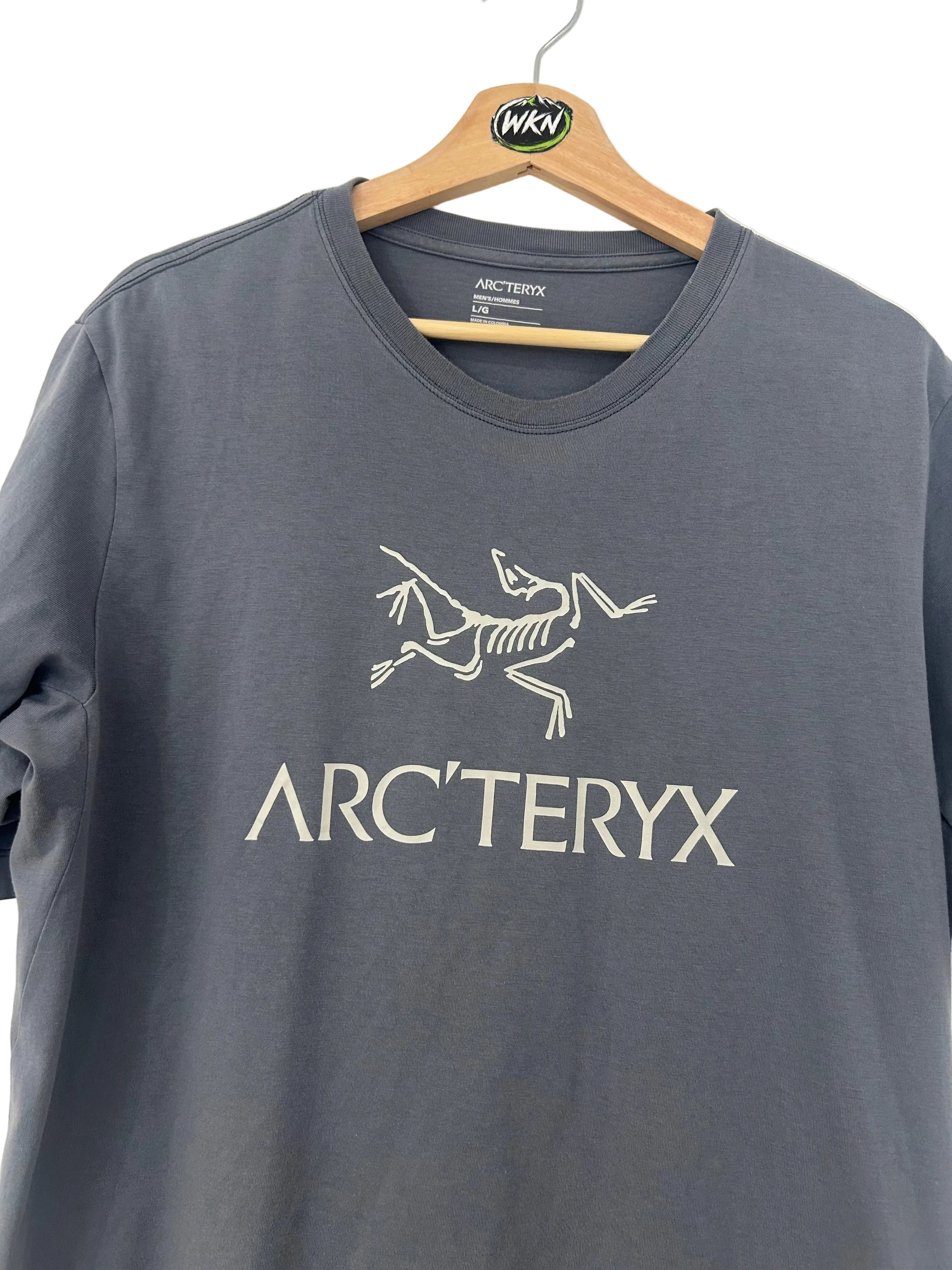 Arc’teryx Logo T-Shirt – Grey (Large)
