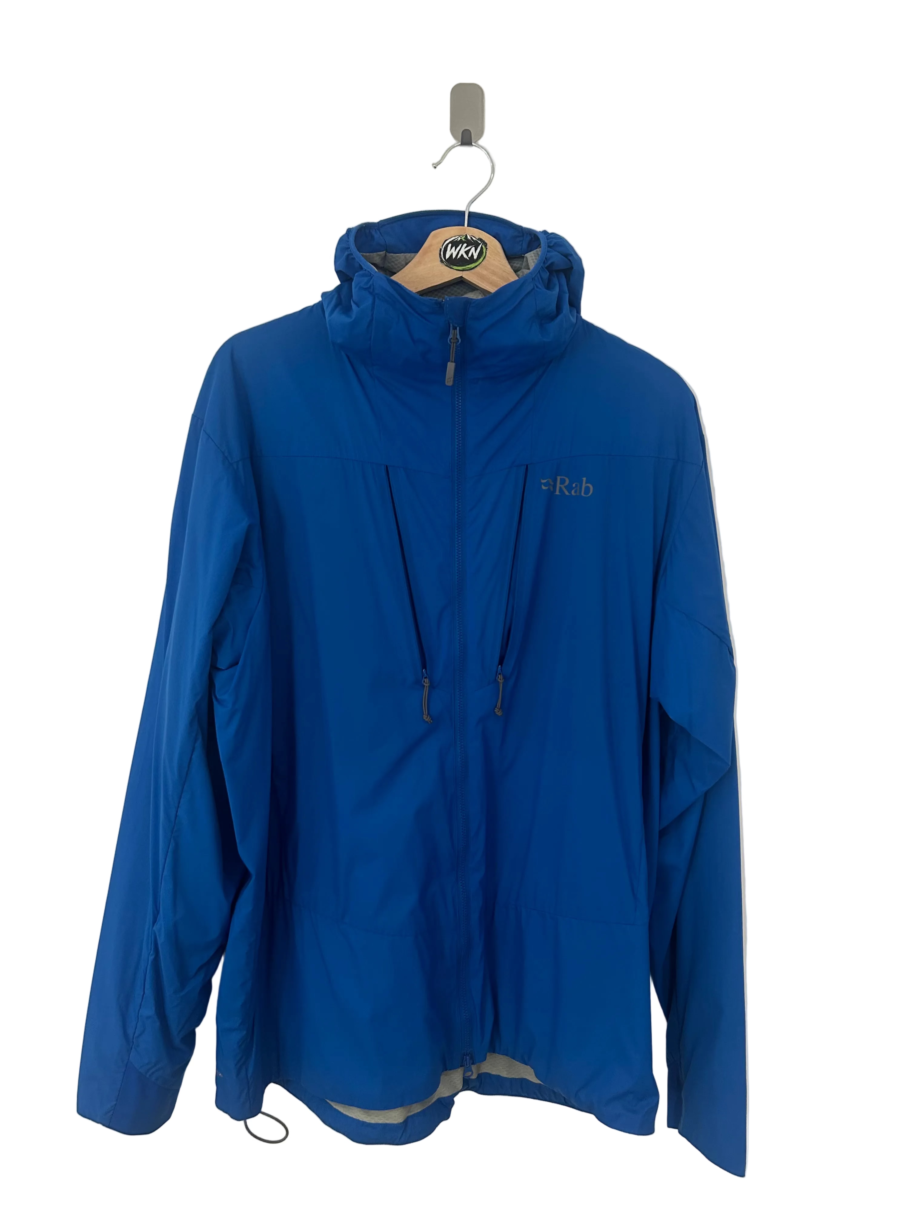Rab Vapour-Rise Pertex Quantum Air Hooded Jacket – Blue – XL