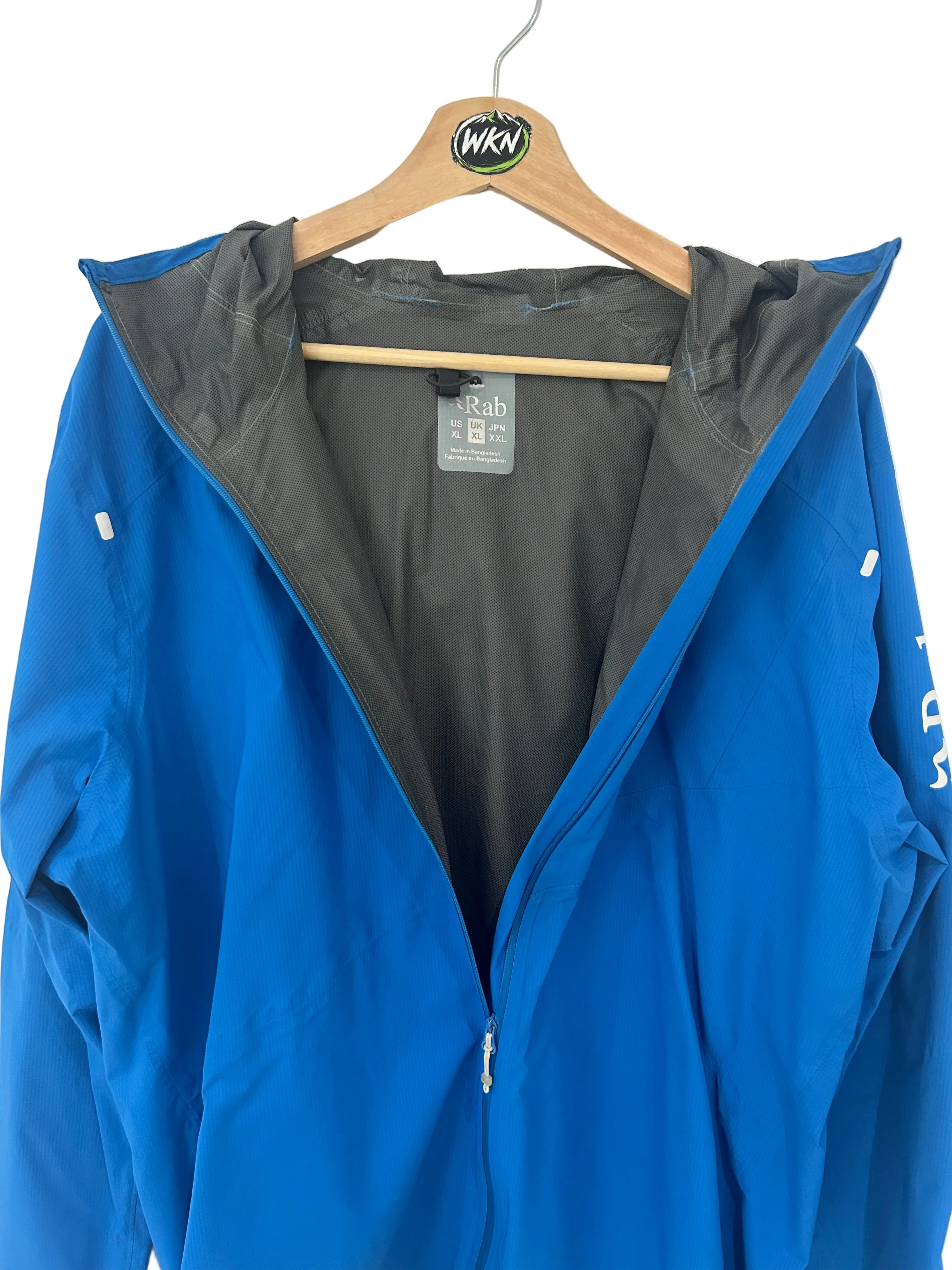 Men's Downpour Trail Light Waterproof Jacket-Jacket – Blue (XL)
