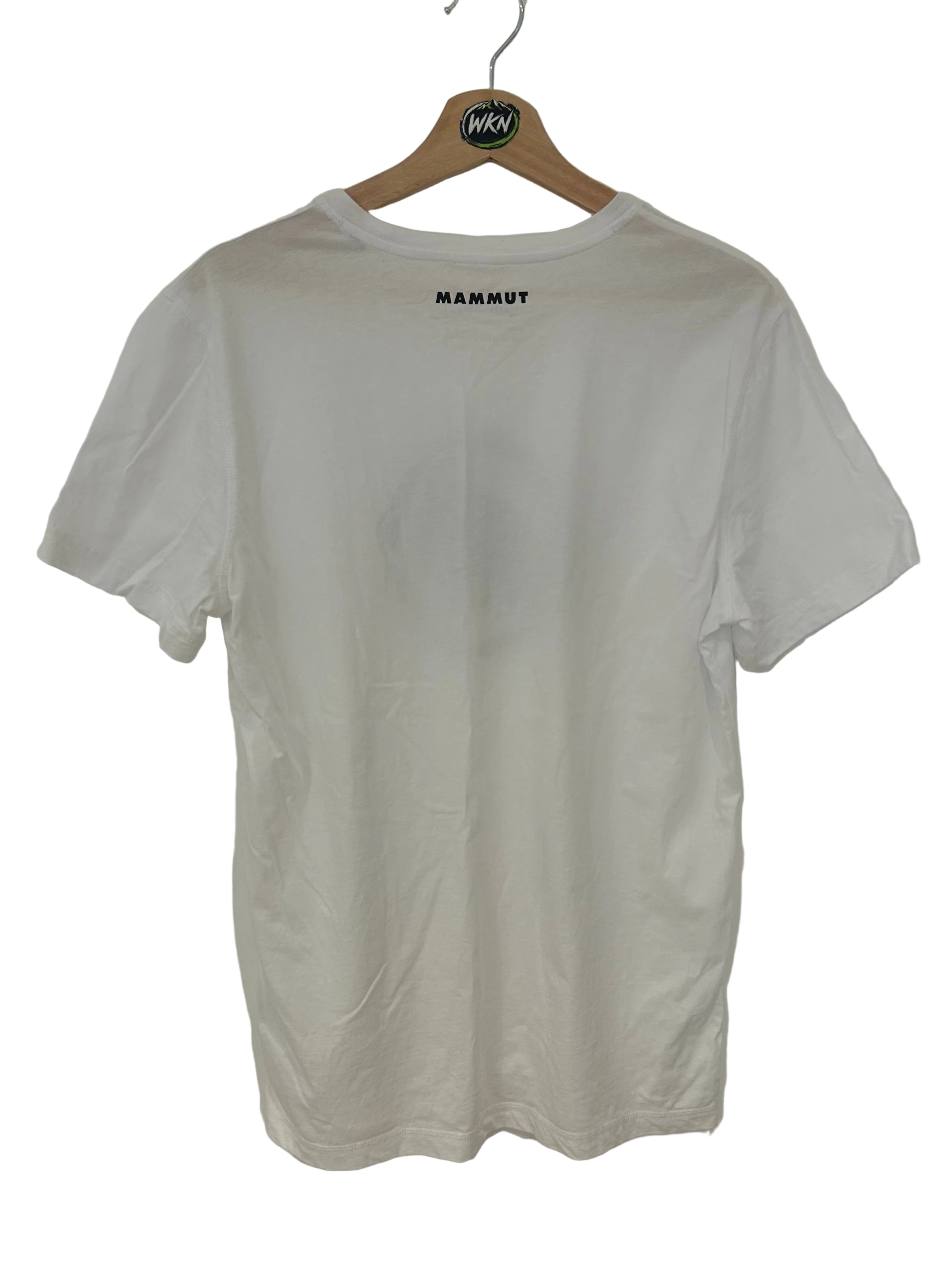 Mammut Logo T-Shirt – White / Black (L)