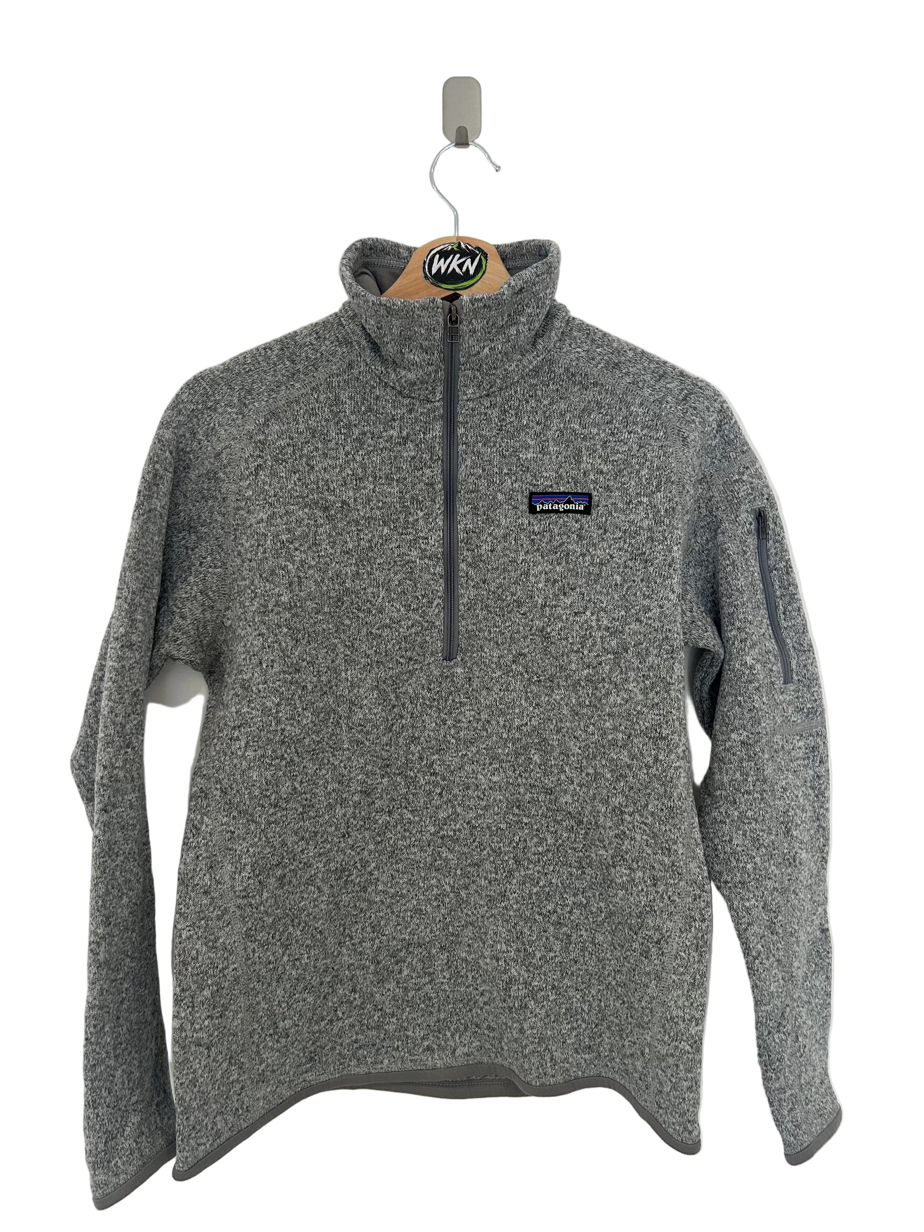 Patagonia Better Sweater ¼ Zip Fleece – Grey – Women’s M