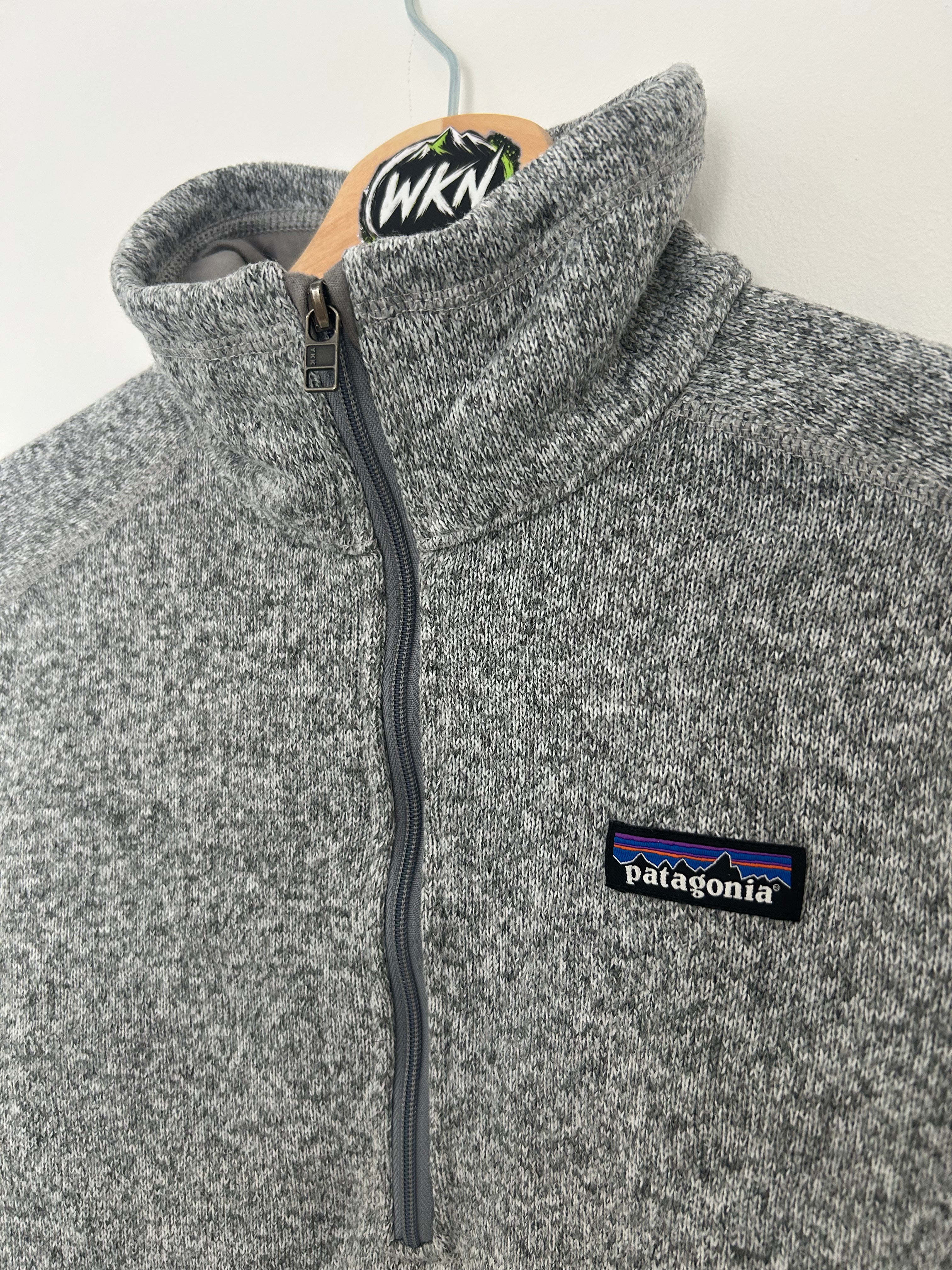 Patagonia Better Sweater ¼ Zip Fleece – Grey – Women’s M
