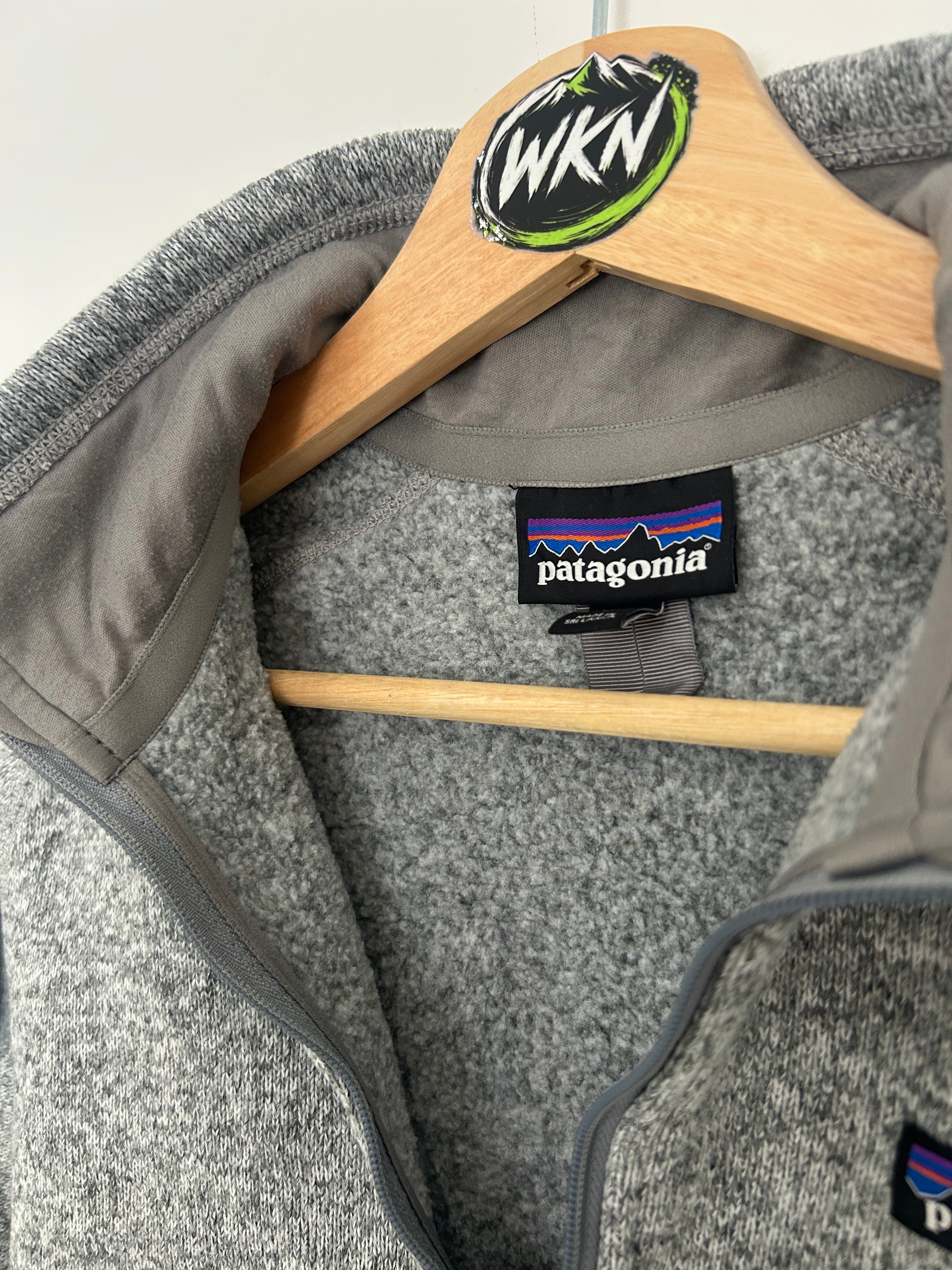 Patagonia Better Sweater ¼ Zip Fleece – Grey – Women’s M