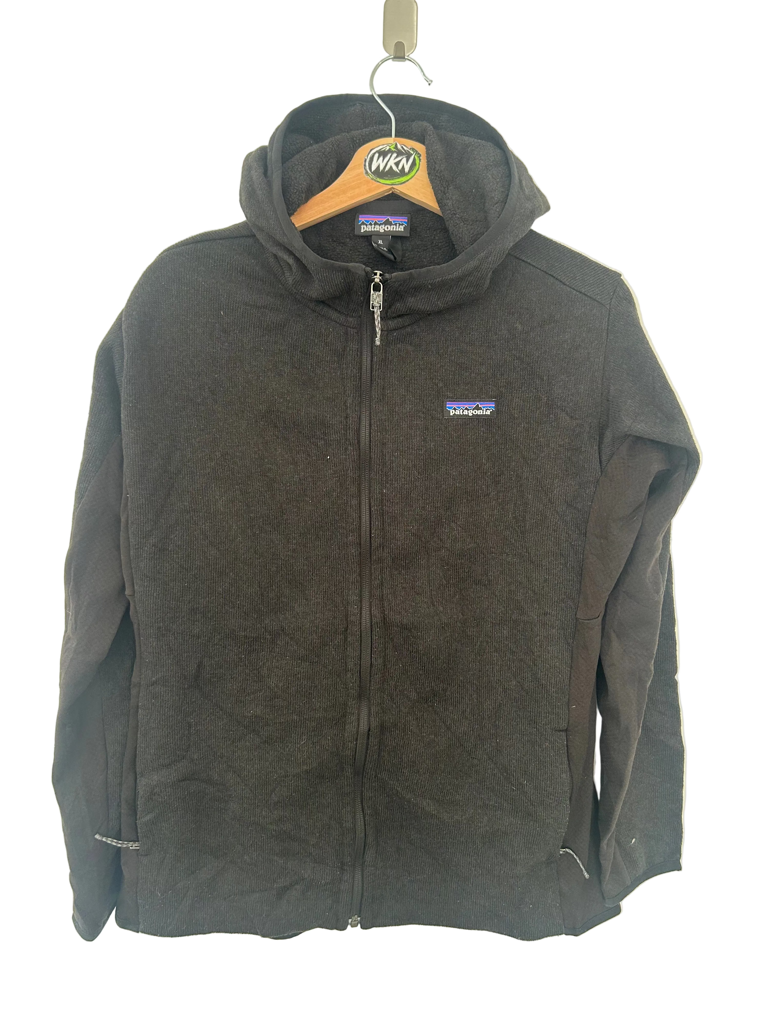 Patagonia Better Sweater Hooded Jacket – Black – Men’s XL