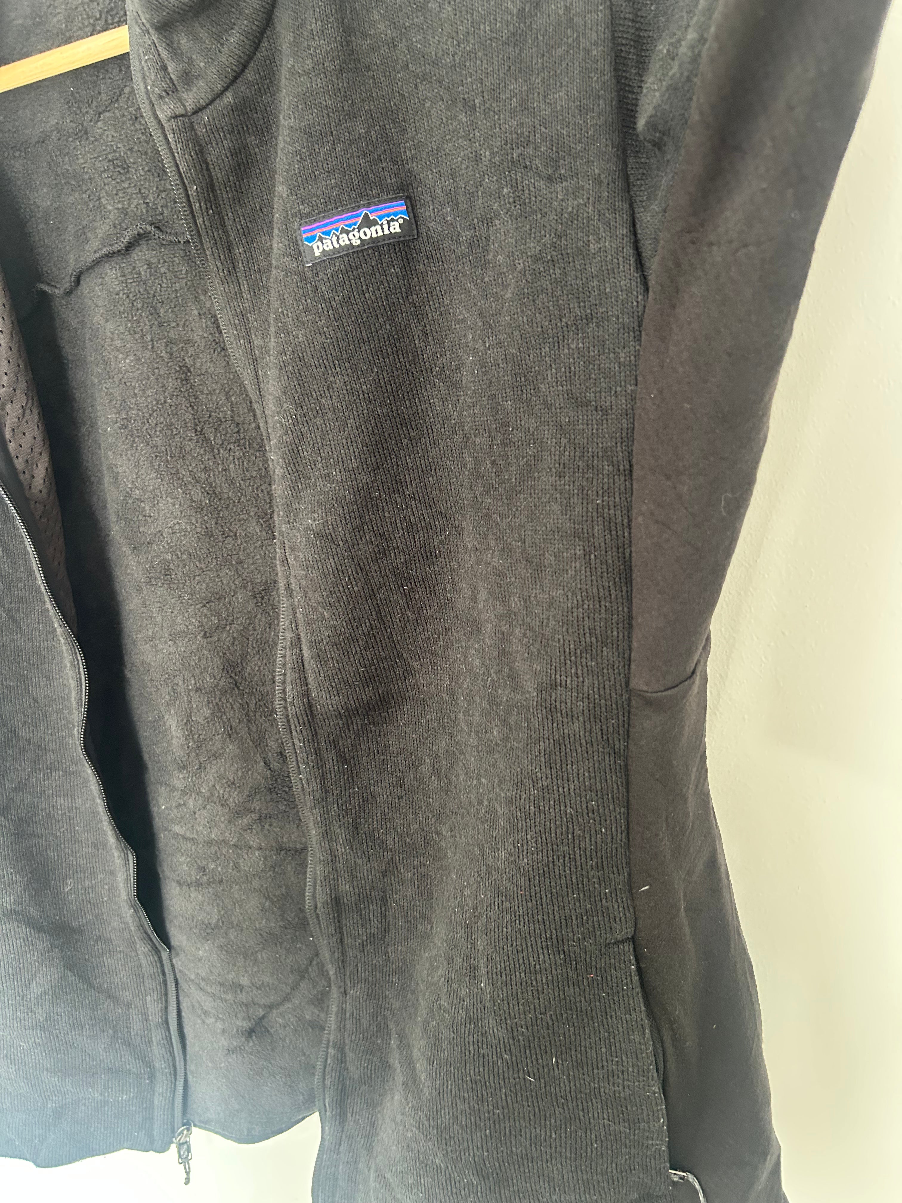 Patagonia Better Sweater Hooded Jacket – Black – Men’s XL