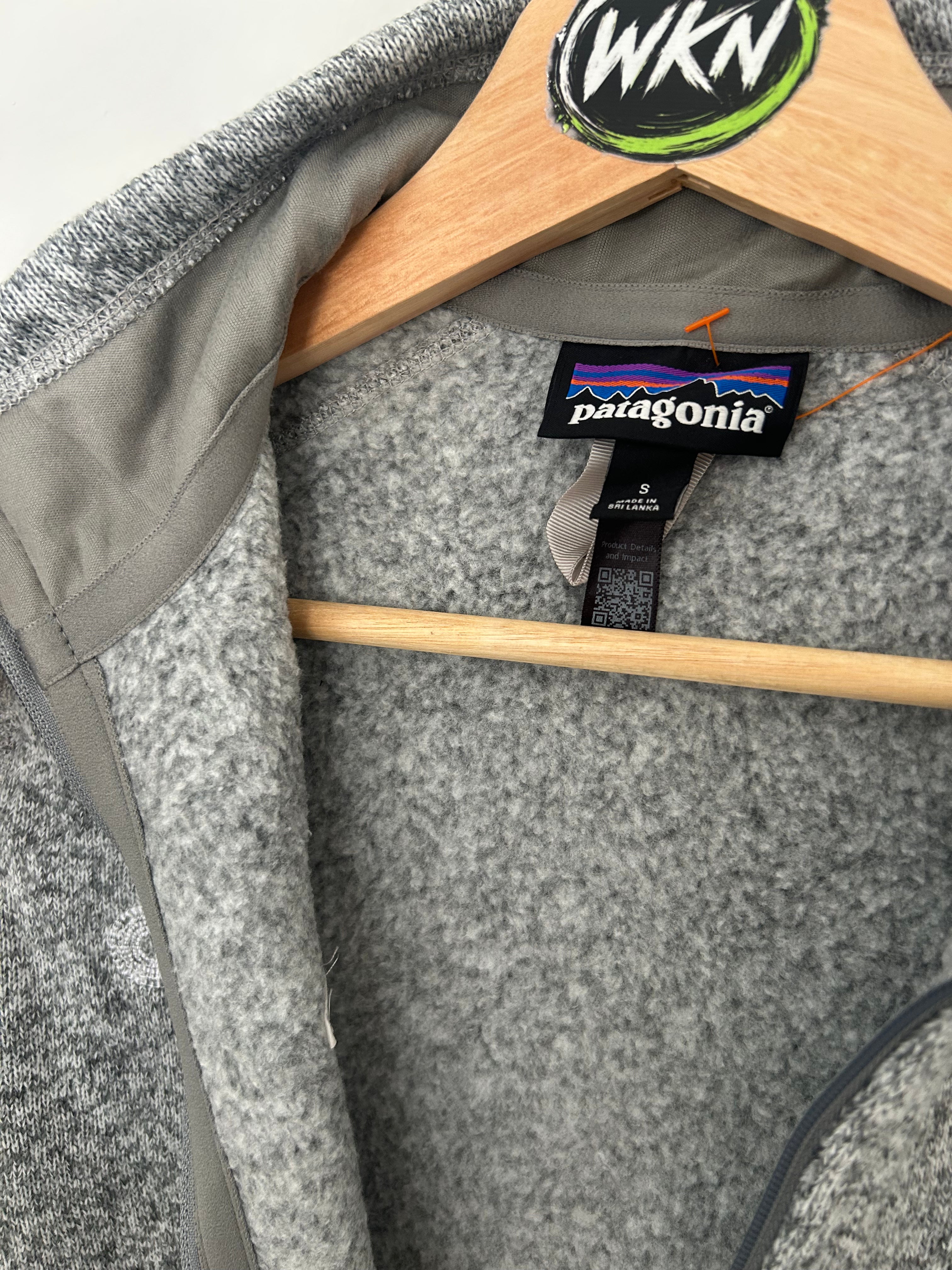 Patagonia Better Sweater Full Zip Fleece – Grey – women's S