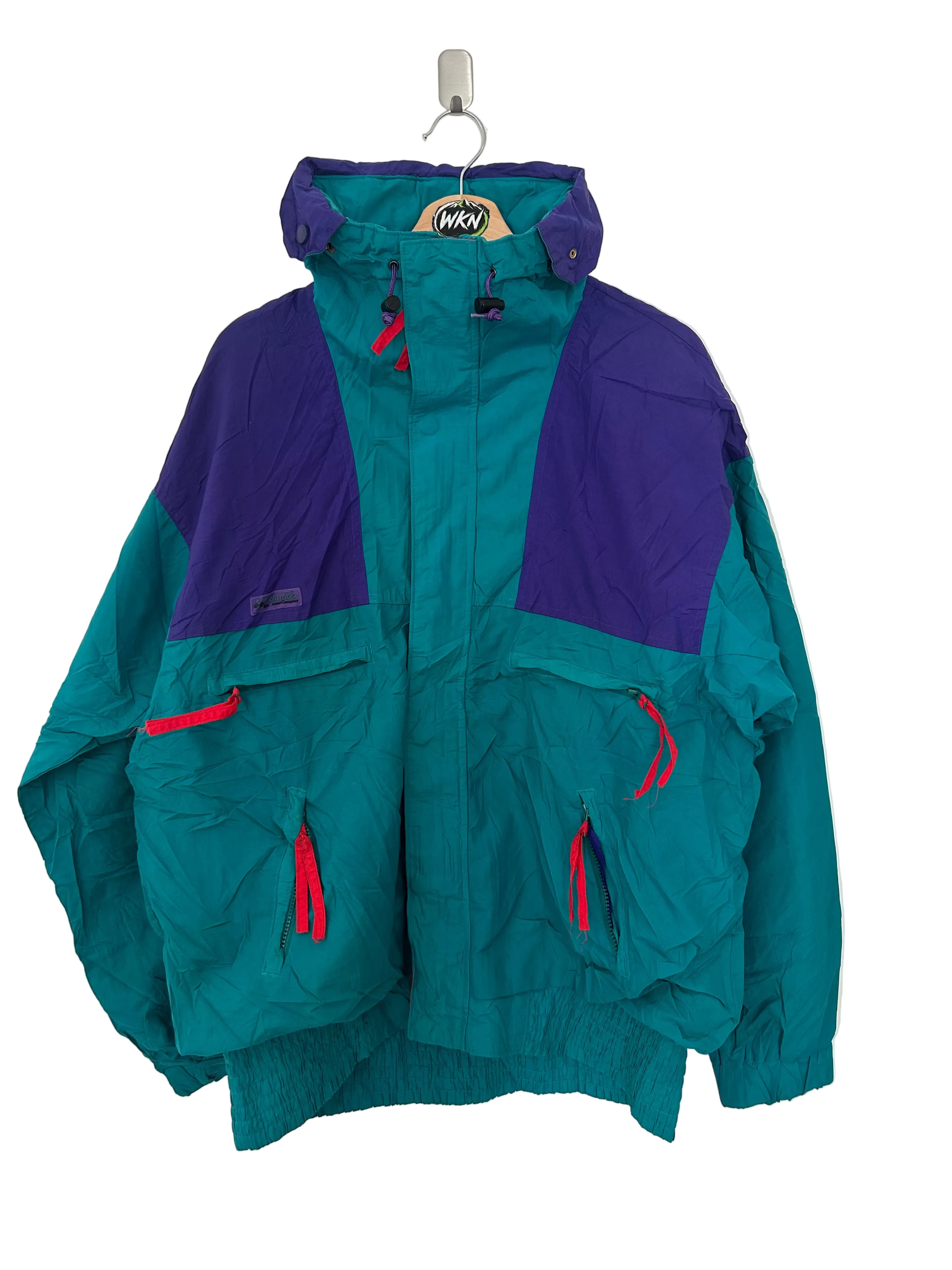Vintage Columbia Ski Jacket – Teal / Purple – Men’s L