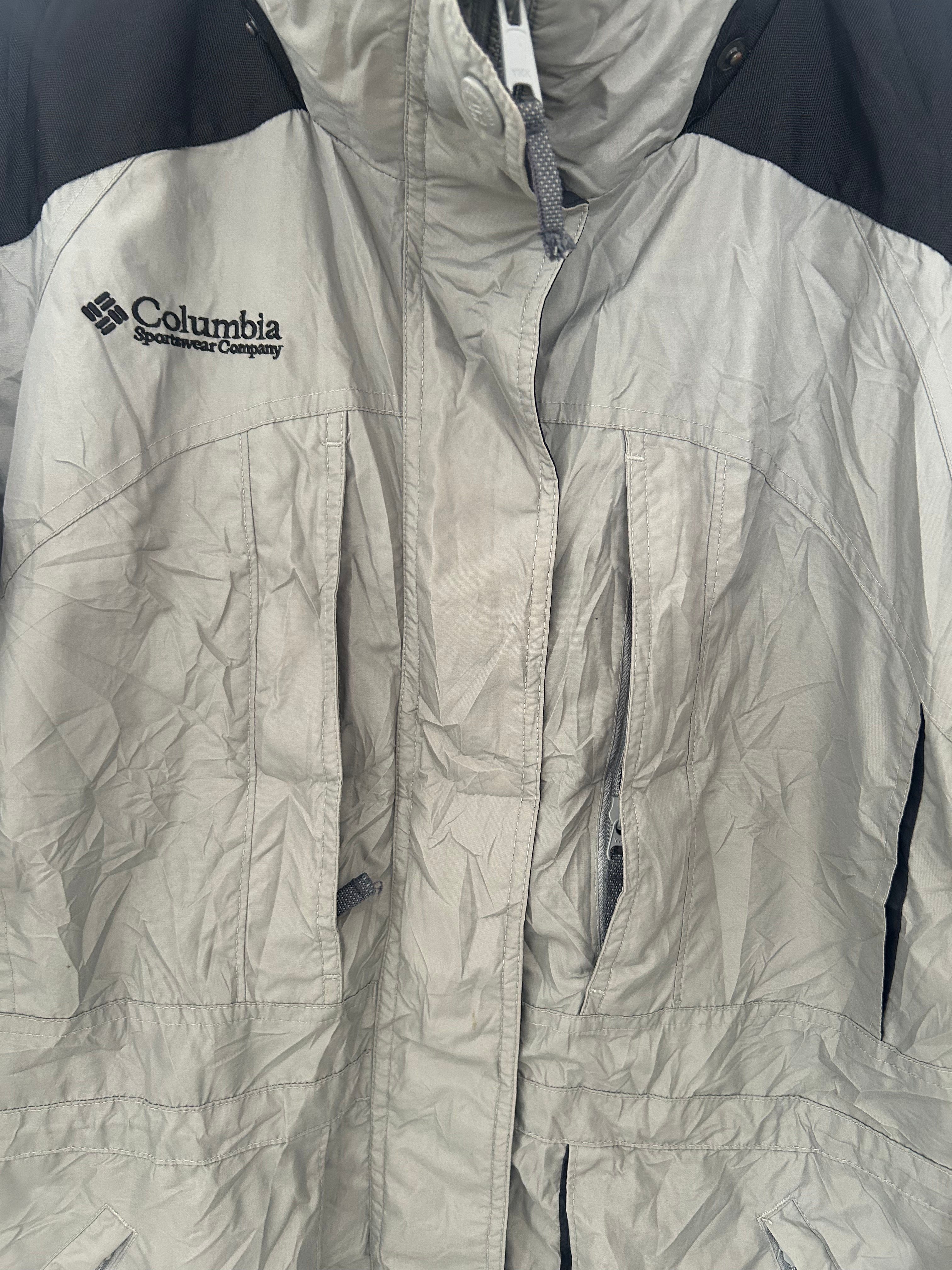 Vintage Columbia Double Whammy Ski Jacket – Grey / Black – Women’s Medium