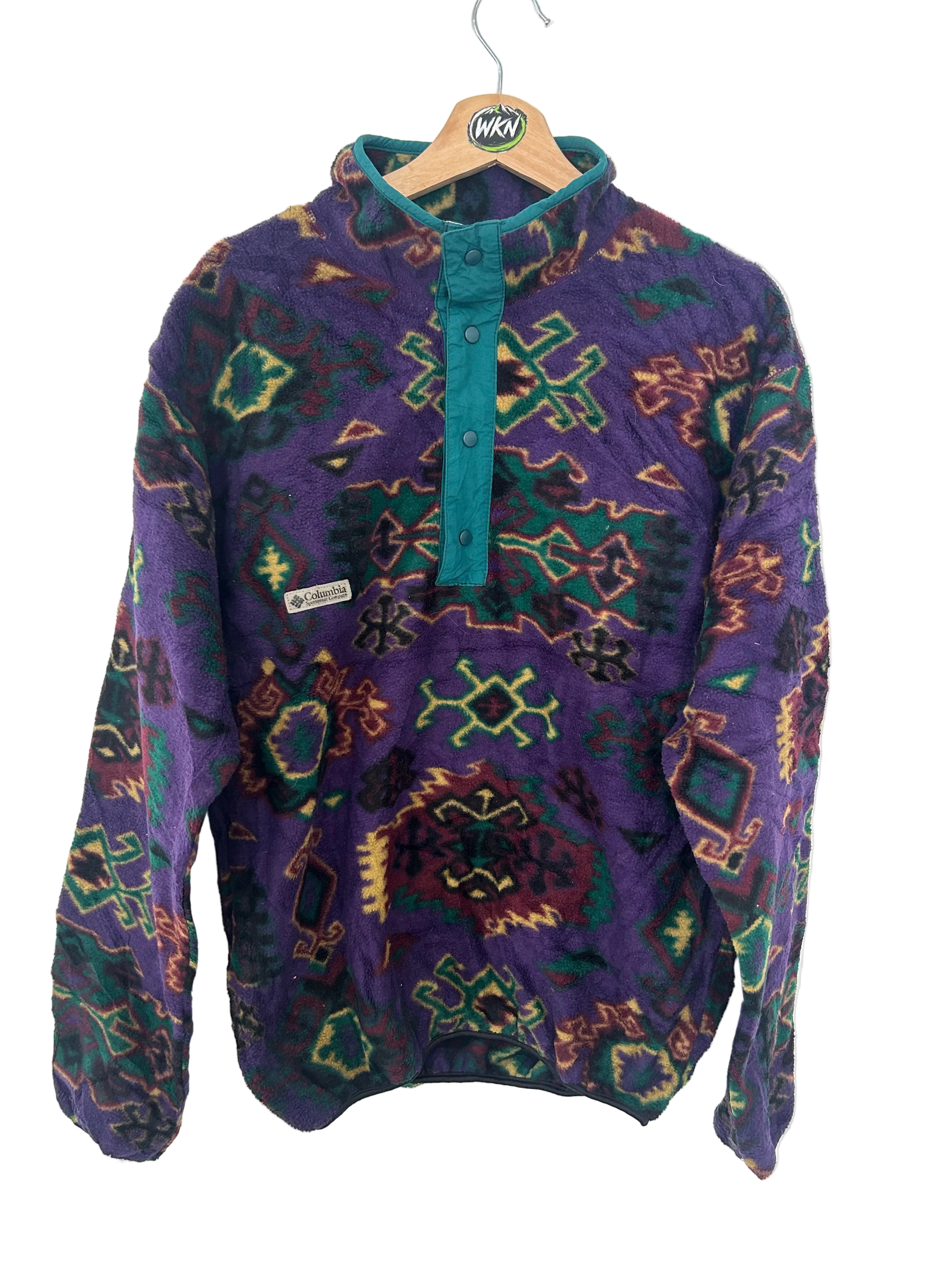 Vintage Columbia Snap-T Fleece Mens M