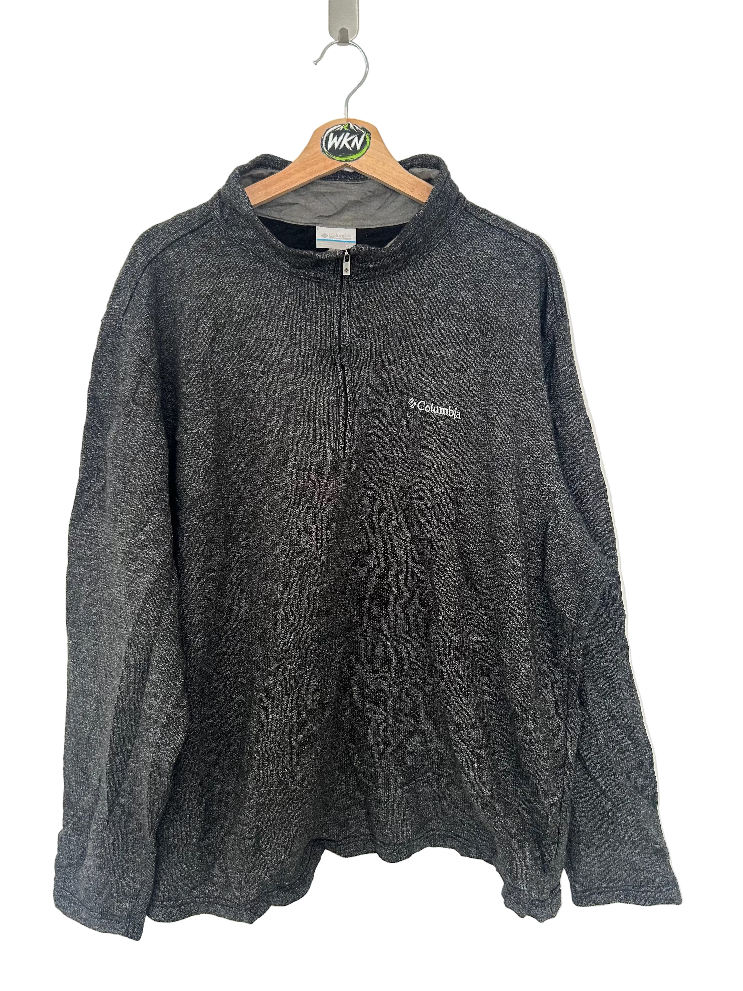 Columbia fleece Sweater ¼ Zip Fleece – Grey – XXL