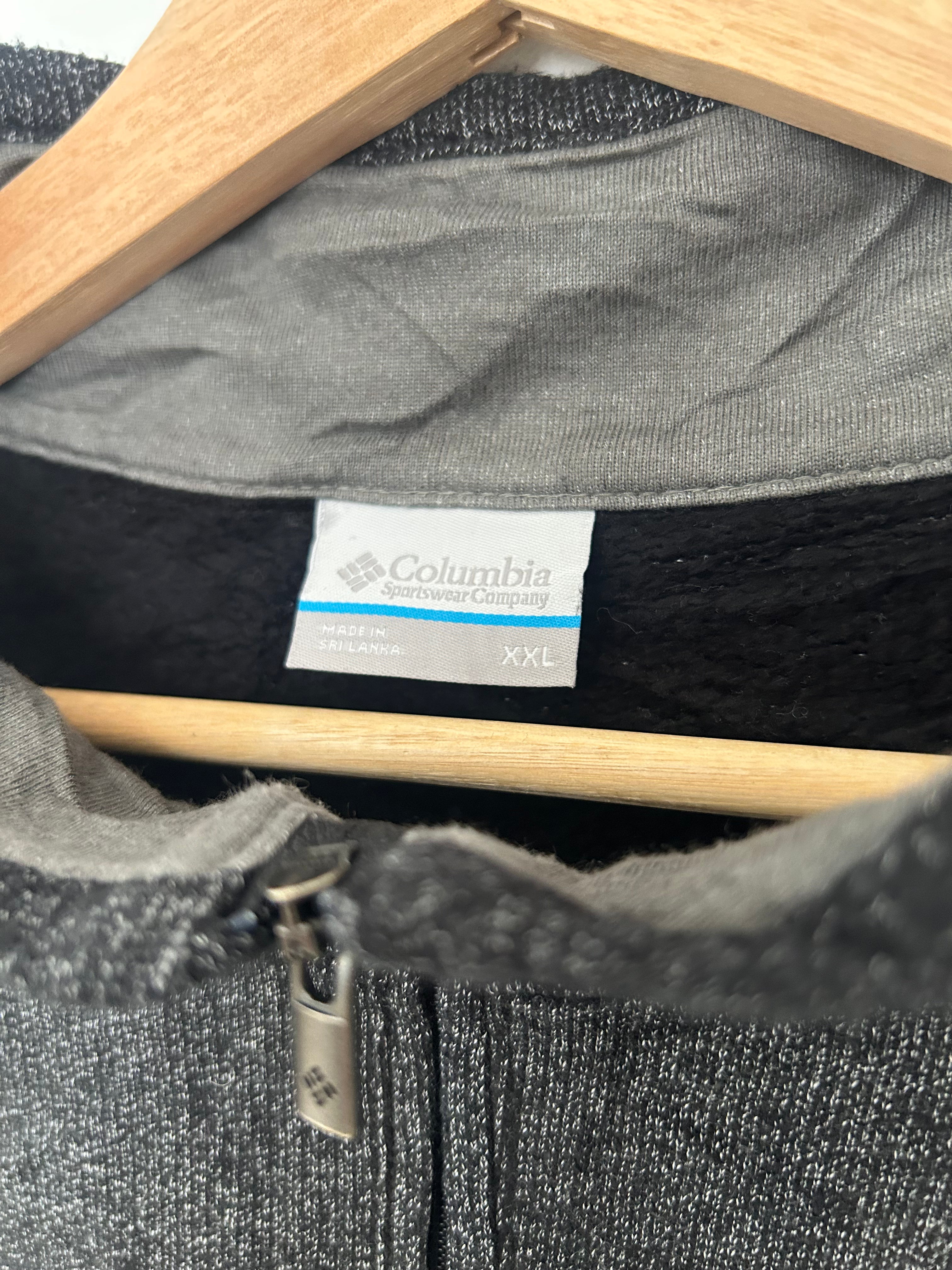 Columbia fleece Sweater ¼ Zip Fleece – Grey – XXL
