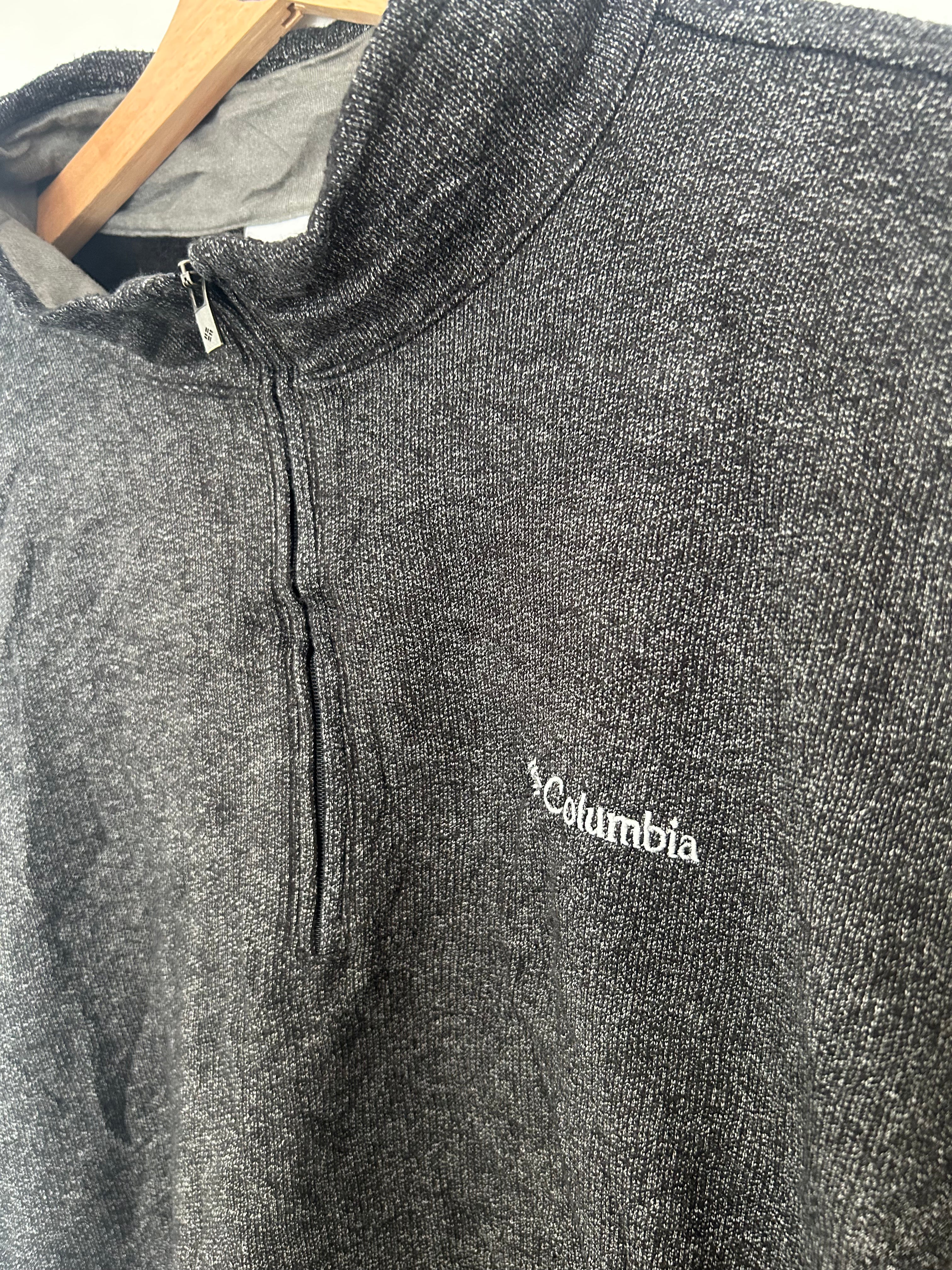 Columbia fleece Sweater ¼ Zip Fleece – Grey – XXL