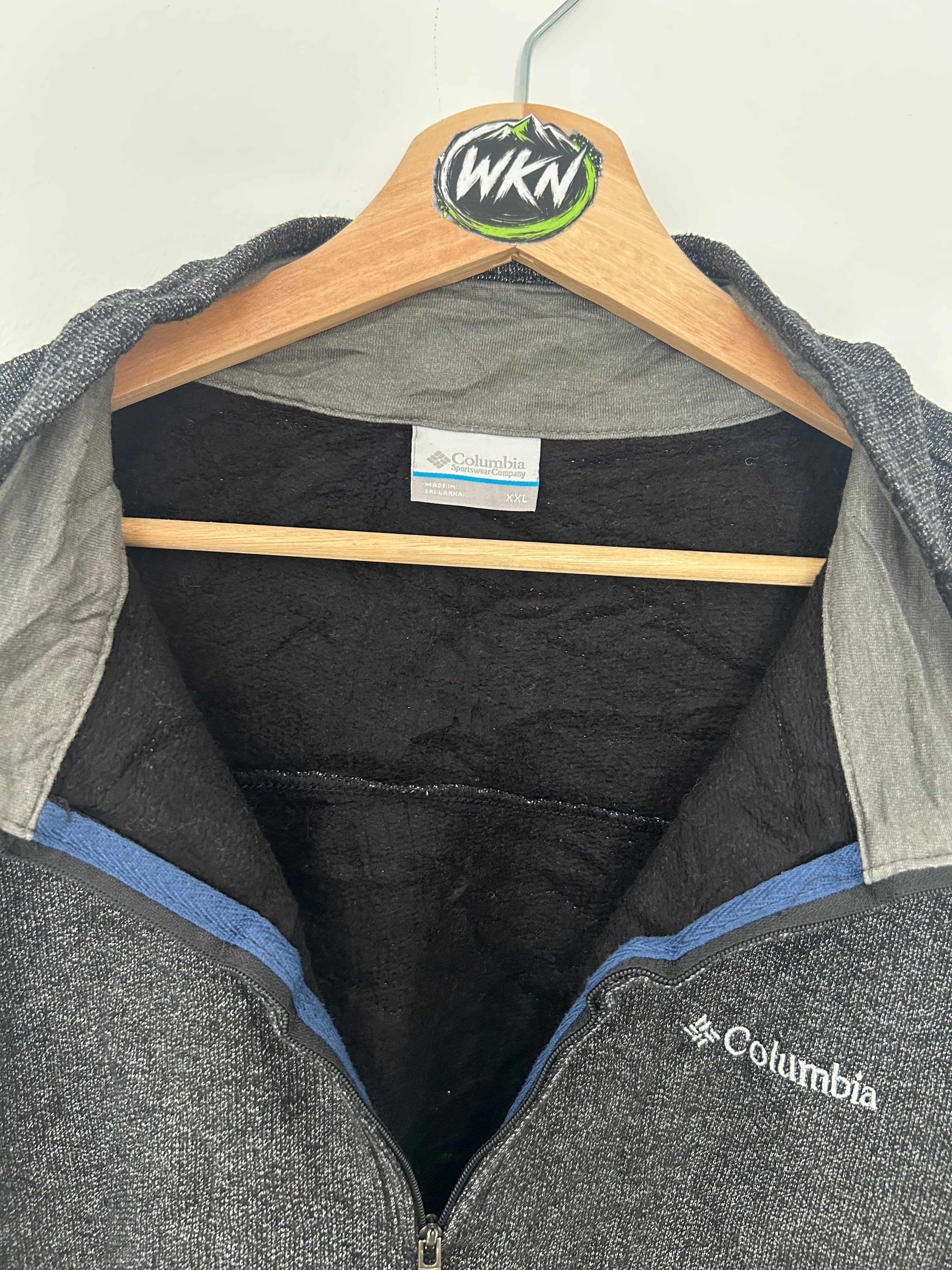 Columbia fleece Sweater ¼ Zip Fleece – Grey – XXL