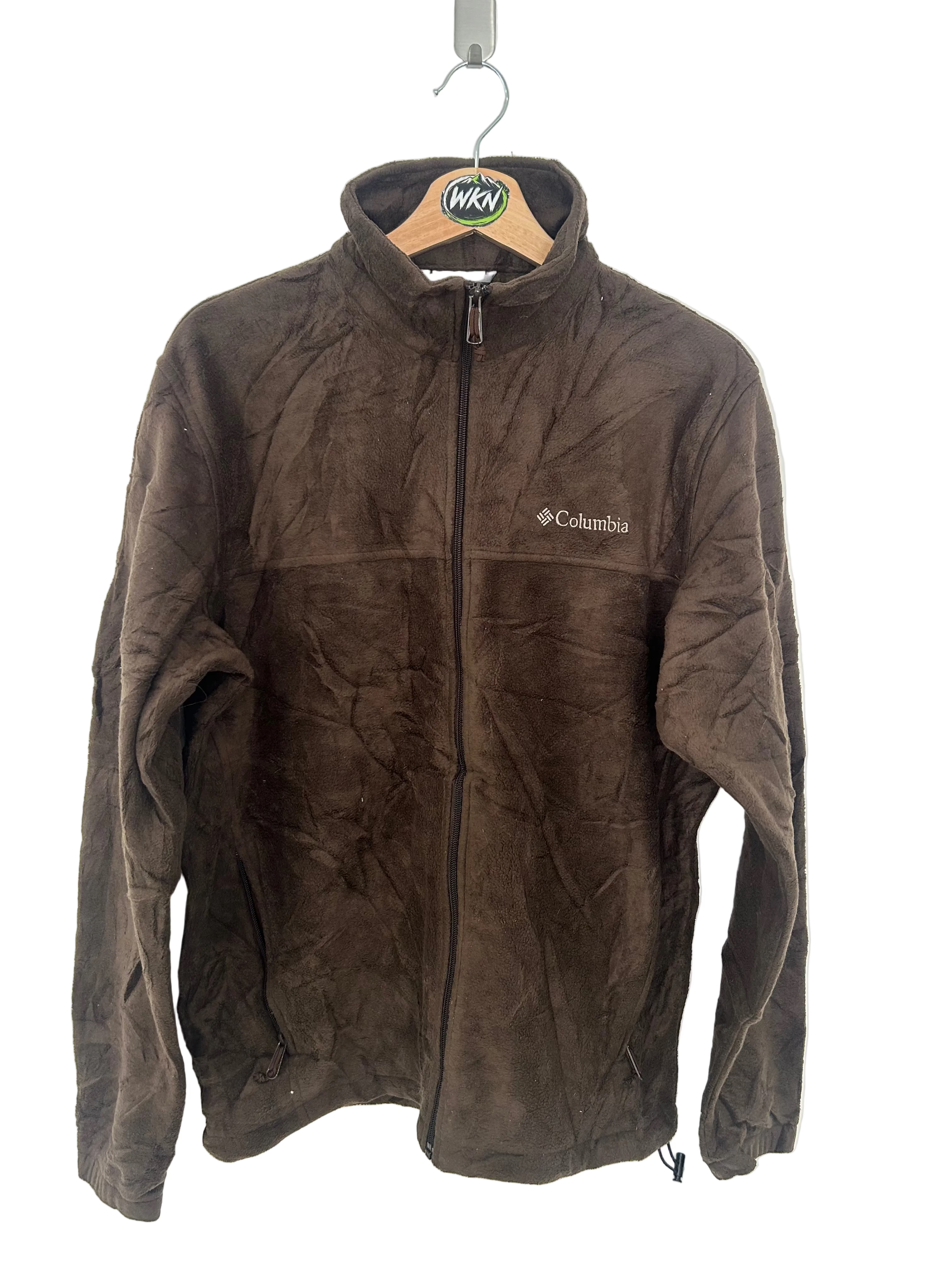 Columbia Full Zip Fleece – Brown – Medium