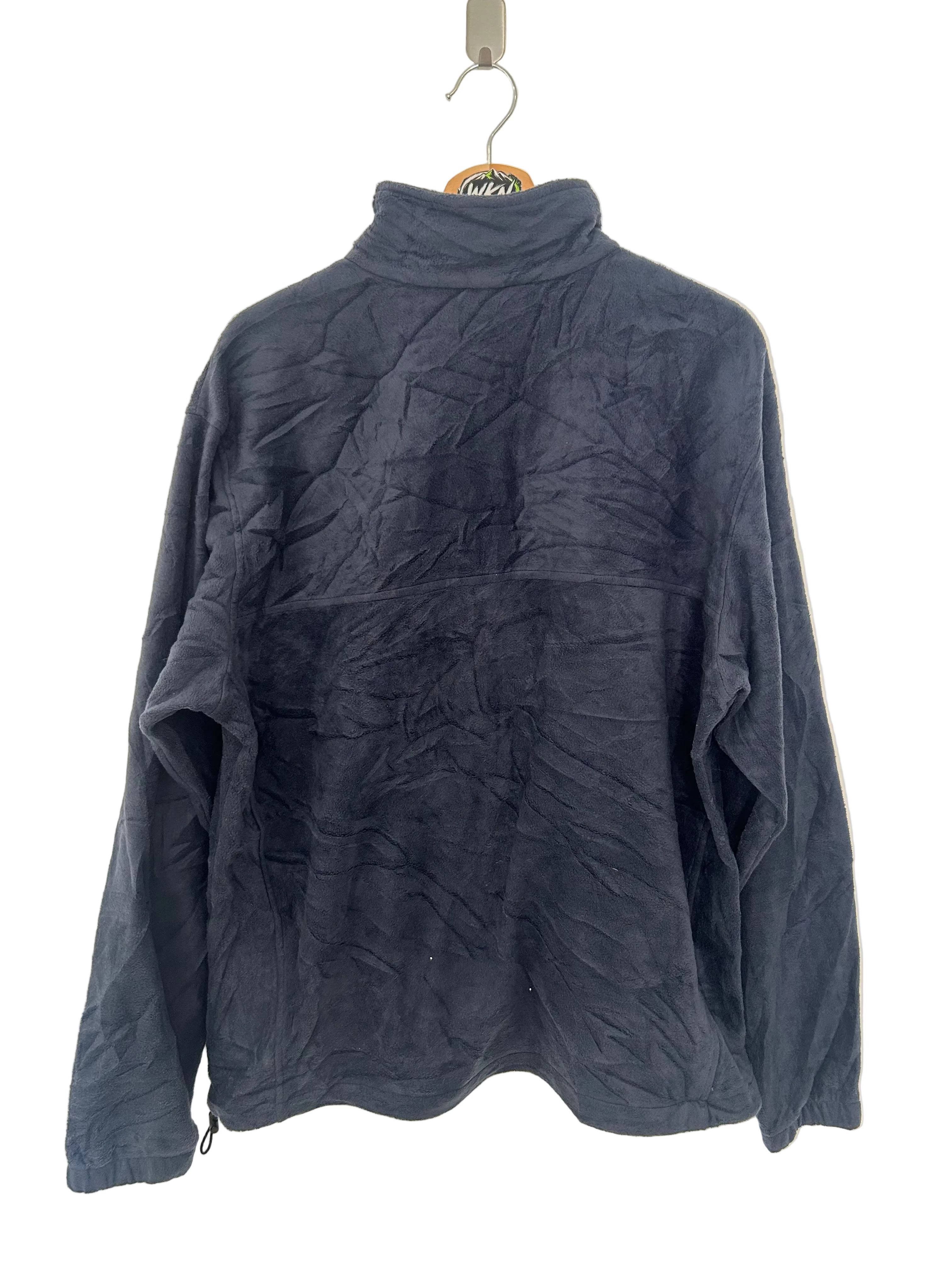 Columbia Full Zip Fleece – Navy – Mens-XL