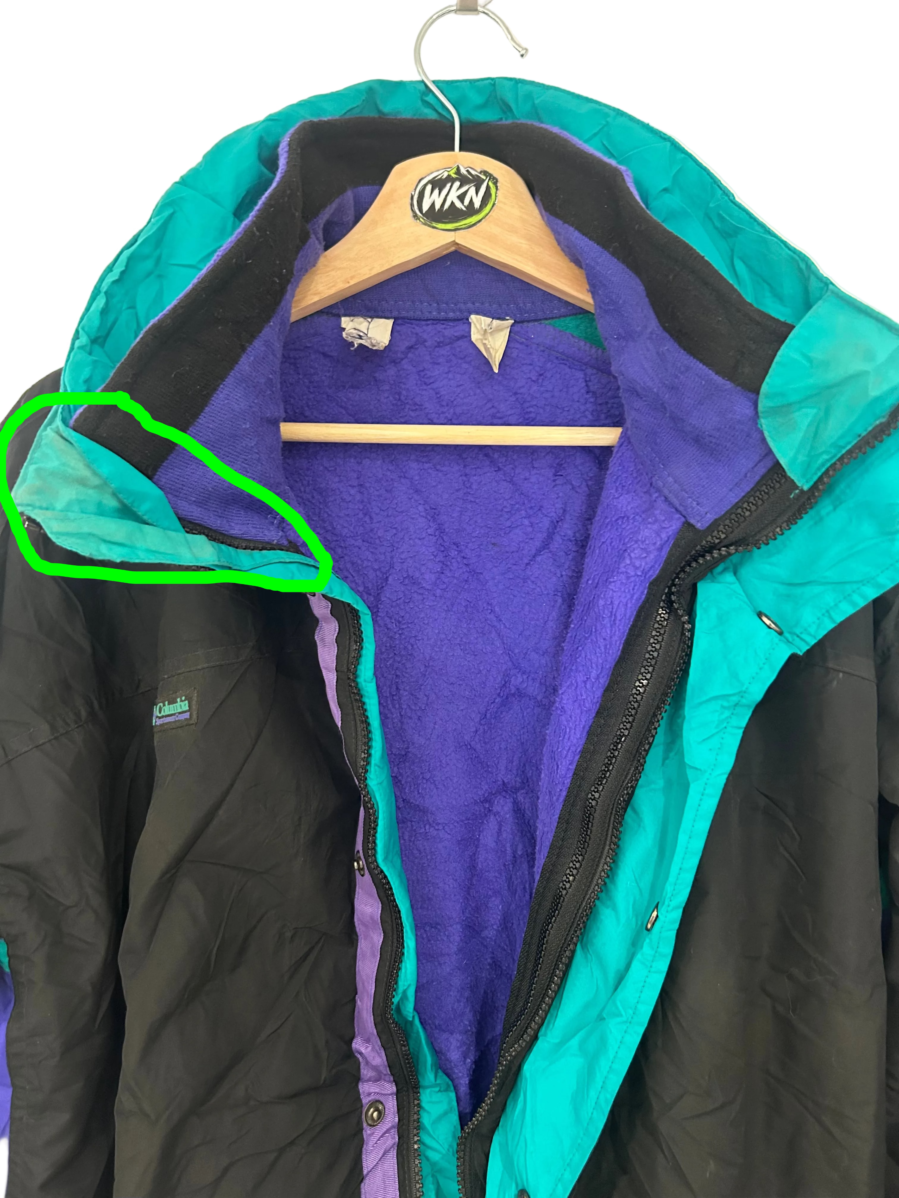 Vintage Columbia Bugaboo 3-in-1 Ski Jacket -Mens - PTP28"