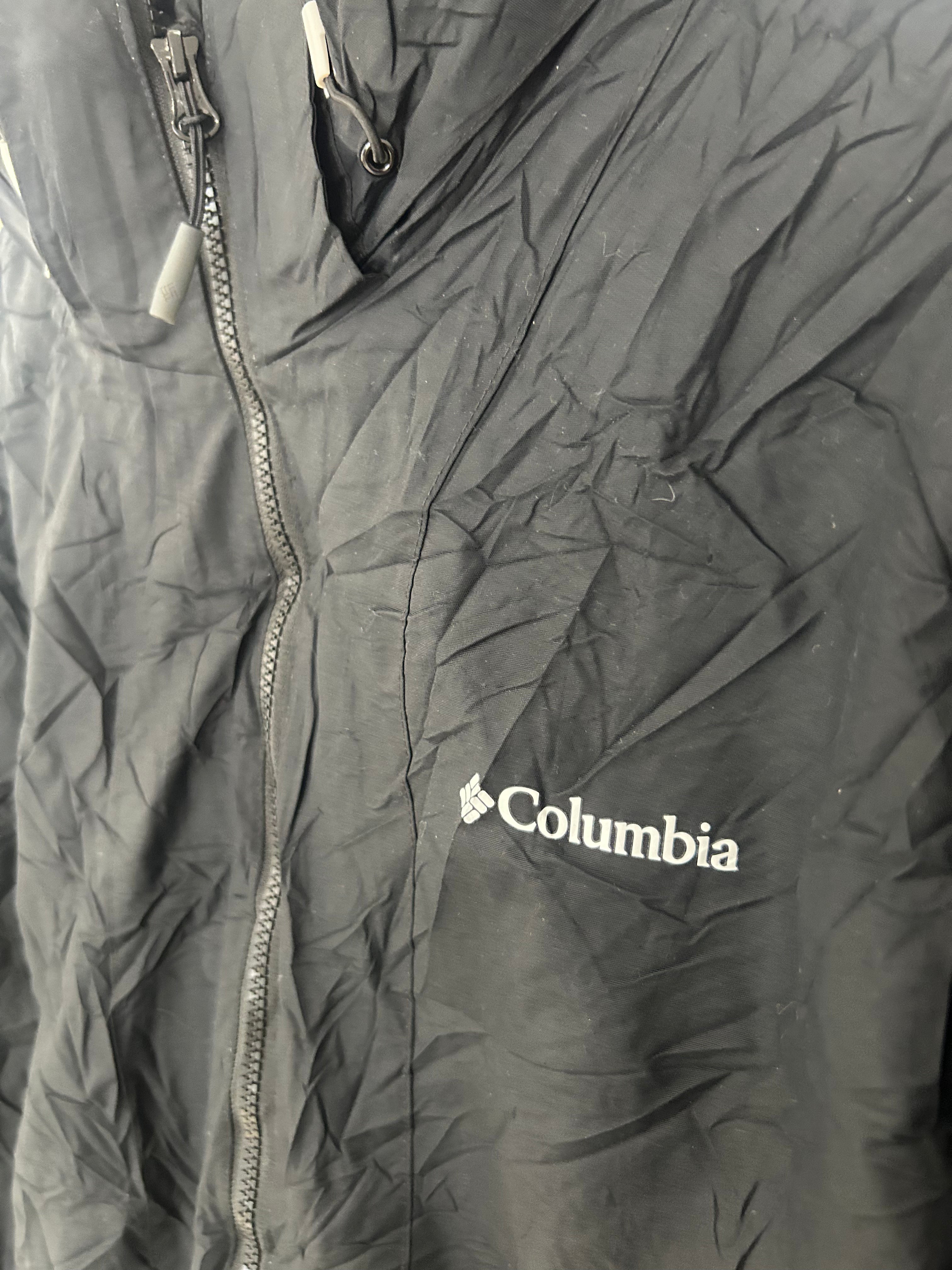 Columbia Interchange Hooded Waterproof Jacket – Black – 2XL