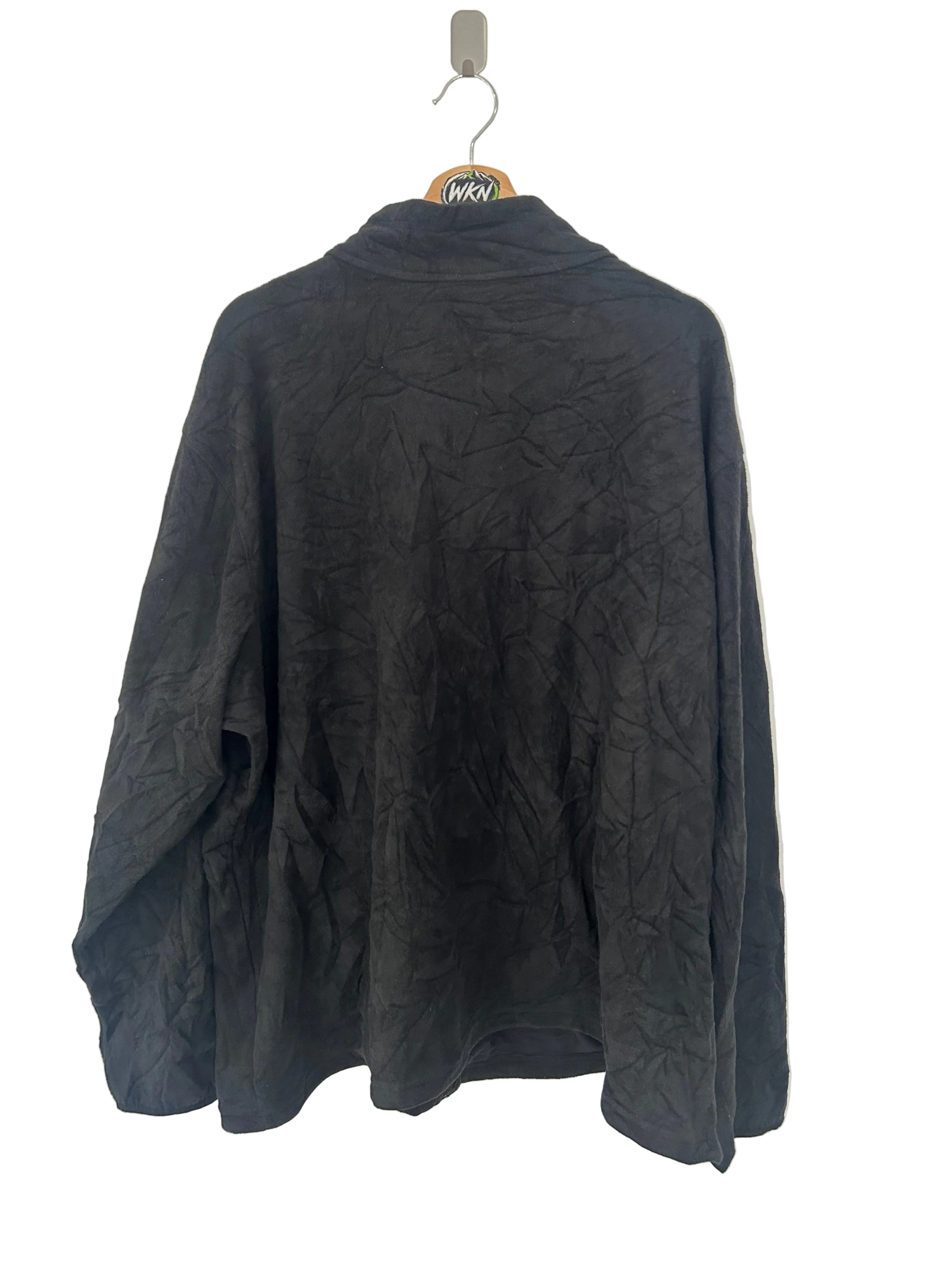 COLUMBIA FULL-ZIP FLEECE JACKET – BLACK – 3XL
