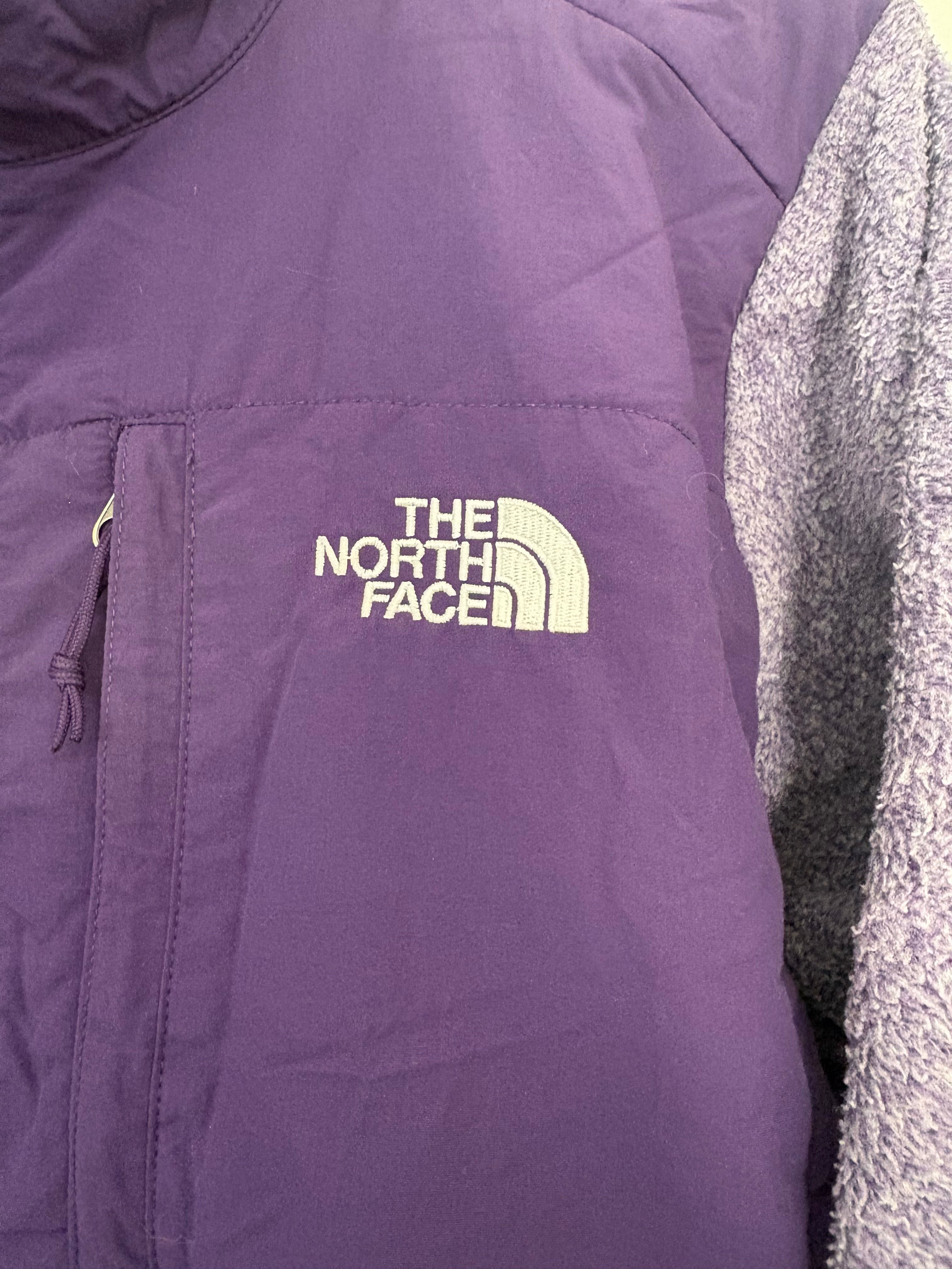The North Face Women’s Full-Zip Fleece Jacket – Purple / Lilac – Size L