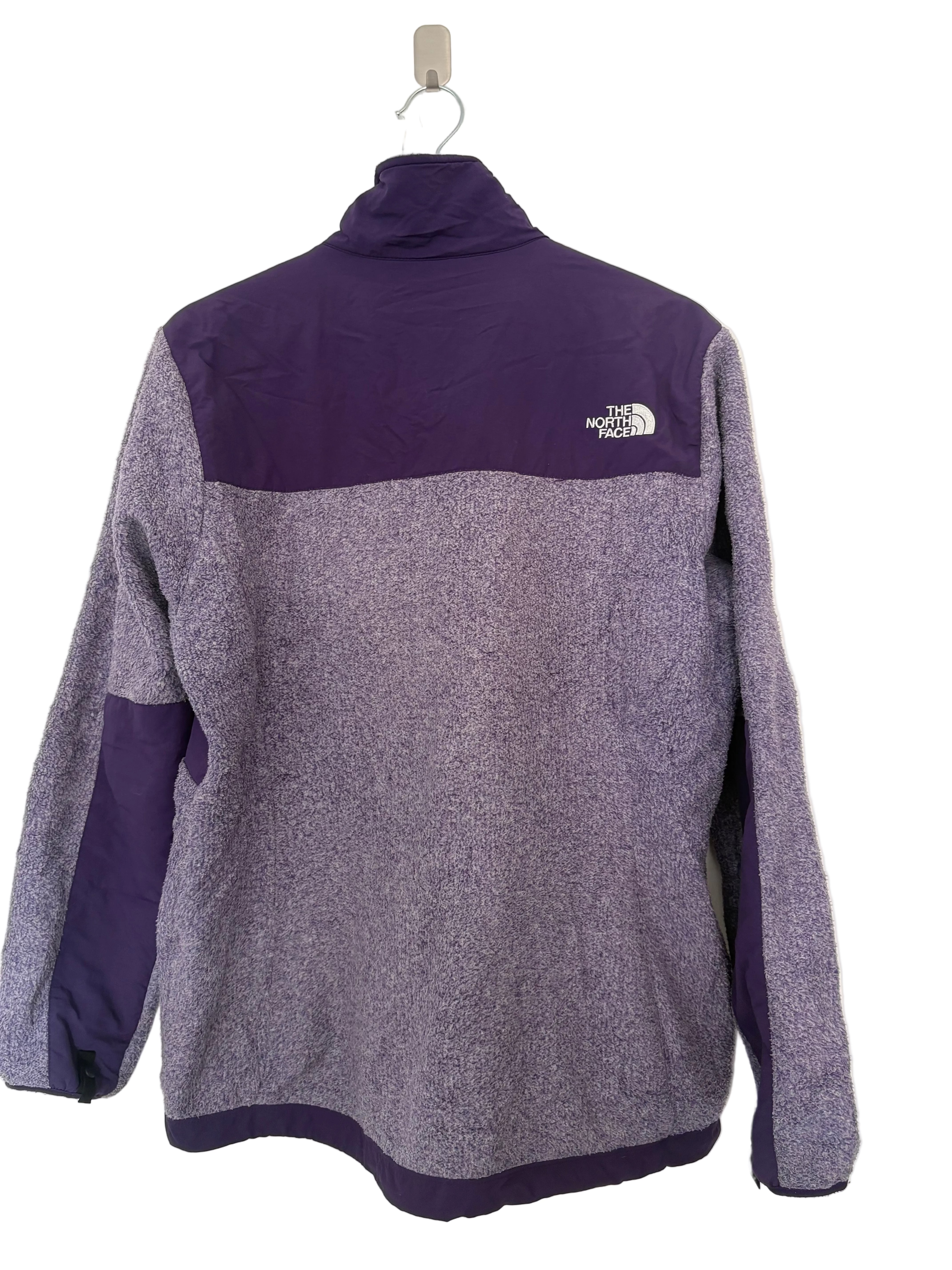 The North Face Women’s Full-Zip Fleece Jacket – Purple / Lilac – Size L