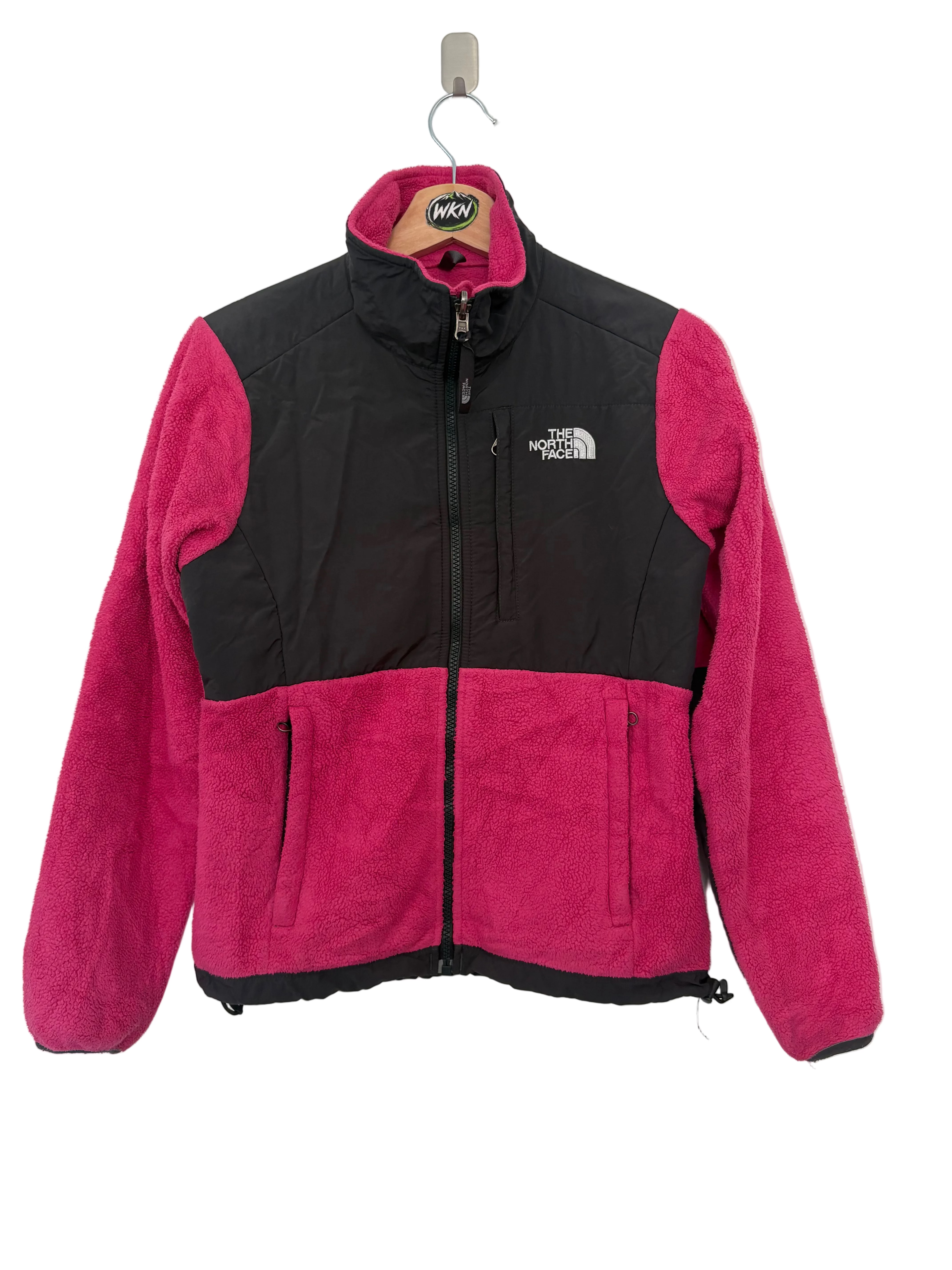 The North Face Women’s Denali-Style Full Zip Fleece – Pink / Black – XS