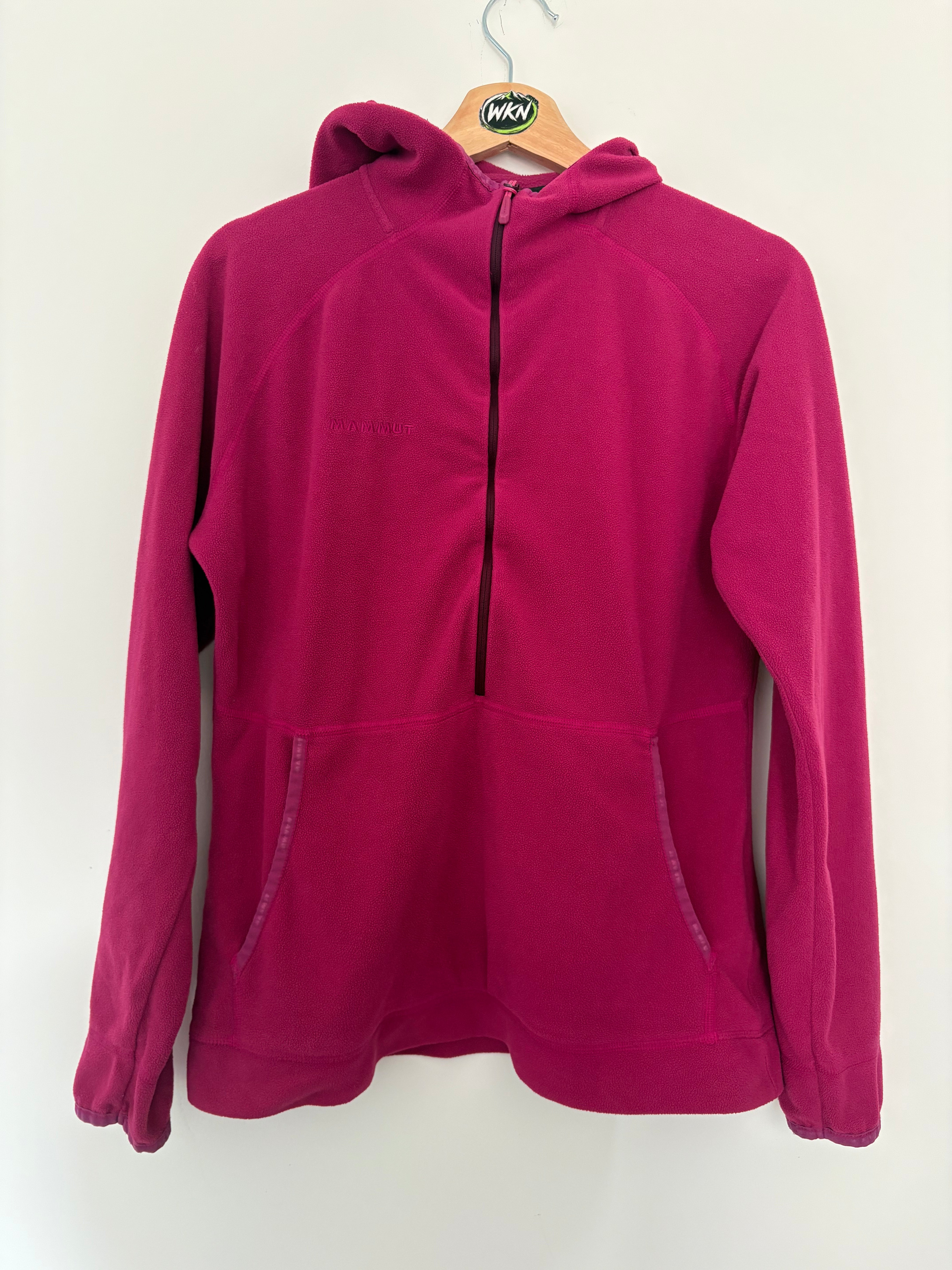 Mammut Hooded Half-Zip Fleece – Berry Pink – Women’s L